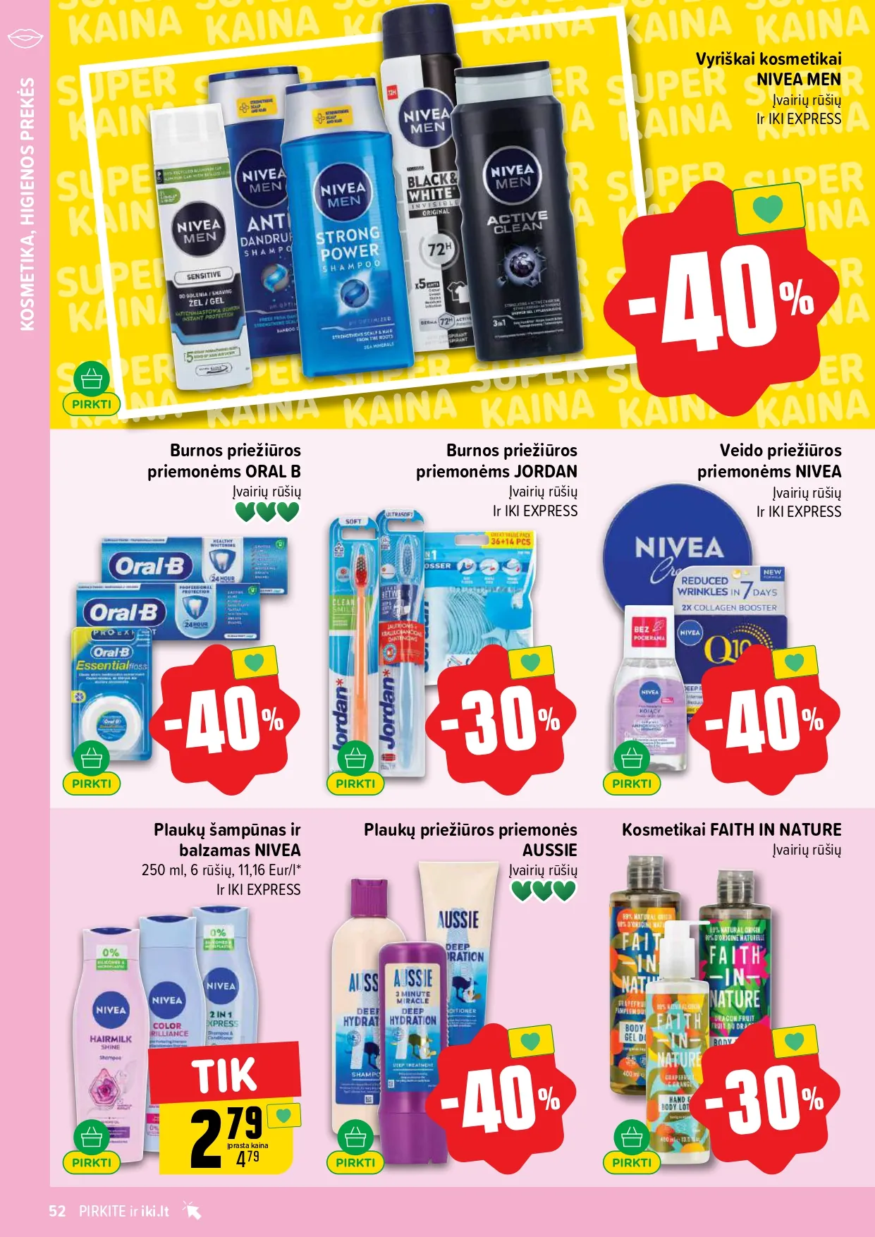 IKI akcijų ir nuolaidų leidinys Nr. 3 nuo 2026.01.12 iki 2026.01.18 - 52