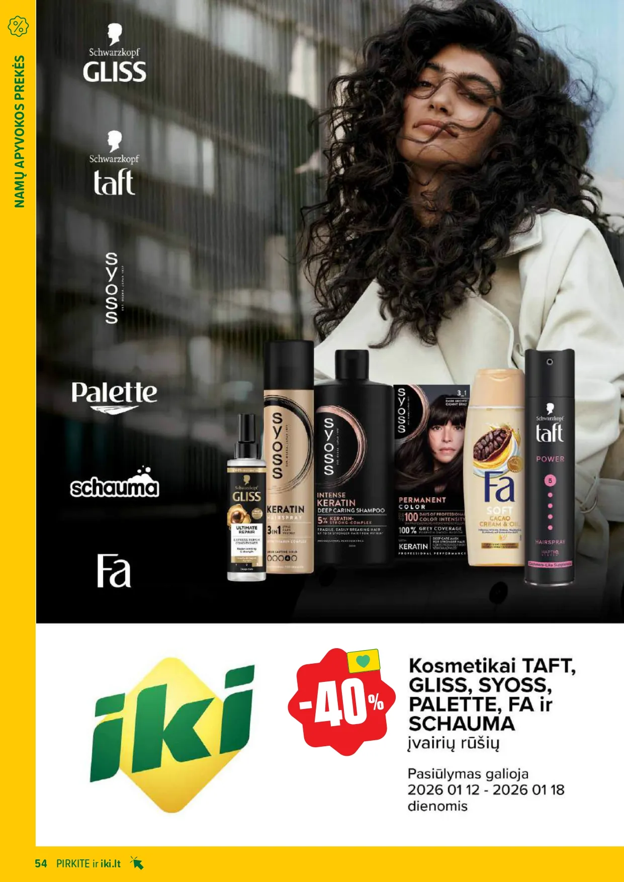 IKI akcijų ir nuolaidų leidinys Nr. 3 nuo 2026.01.12 iki 2026.01.18 - 54