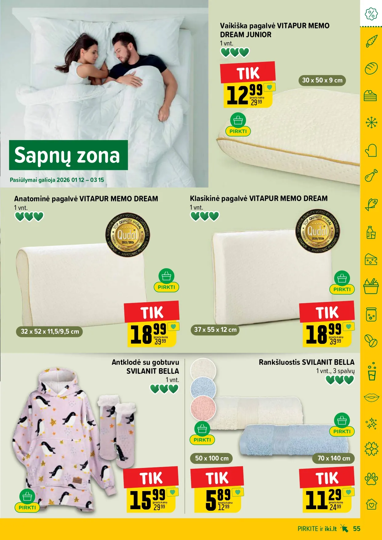IKI akcijų ir nuolaidų leidinys Nr. 3 nuo 2026.01.12 iki 2026.01.18 - 55