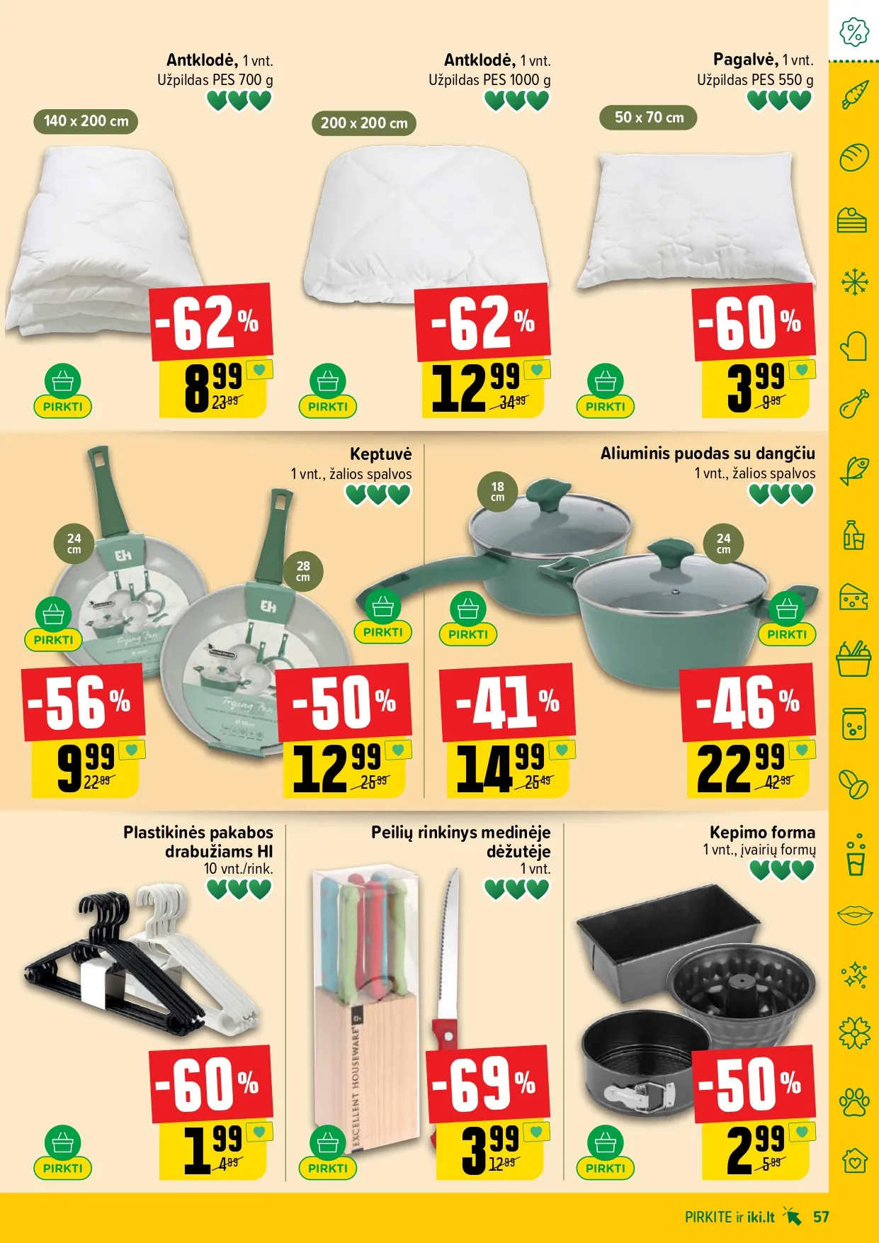 IKI akcijų ir nuolaidų leidinys Nr. 3 nuo 2026.01.12 iki 2026.01.18 - 57