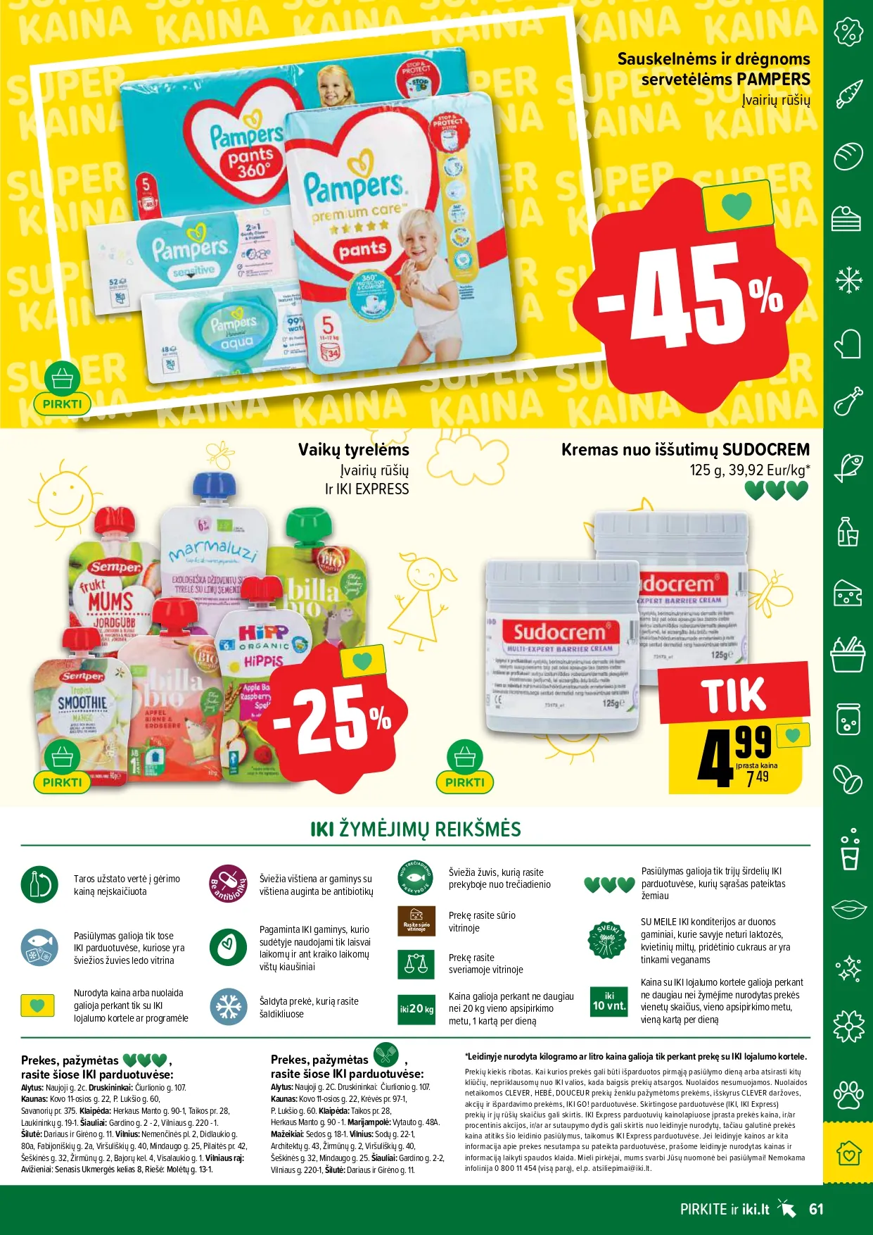 IKI akcijų ir nuolaidų leidinys Nr. 3 nuo 2026.01.12 iki 2026.01.18 - 61