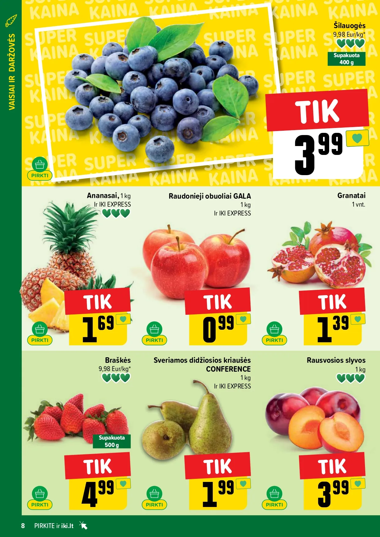 IKI akcijų ir nuolaidų leidinys Nr. 3 nuo 2026.01.12 iki 2026.01.18 - 8