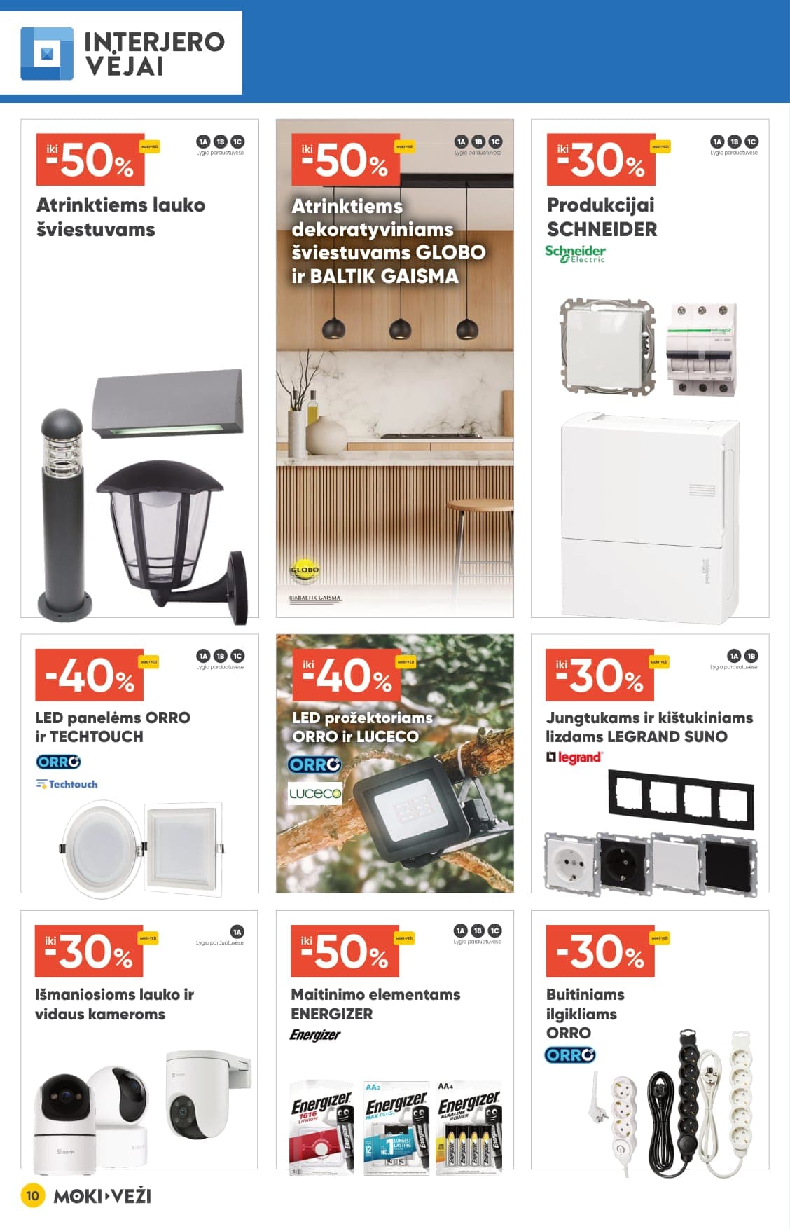 Naujas MOKI VEŽI akcijų ir nuolaidų leidinys nuo 2026.03.05 iki 2026.03.31 - 10