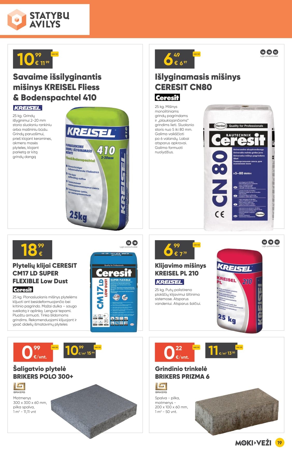 Naujas MOKI VEŽI akcijų ir nuolaidų leidinys nuo 2026.03.05 iki 2026.03.31 - 19
