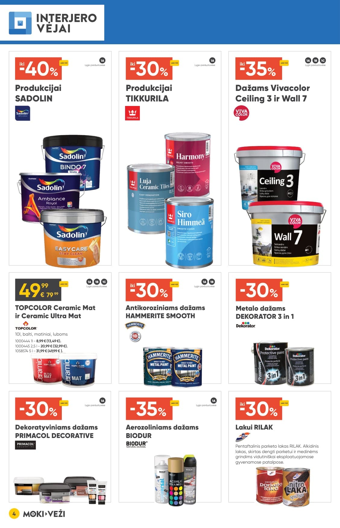 Naujas MOKI VEŽI akcijų ir nuolaidų leidinys nuo 2026.03.05 iki 2026.03.31 - 4