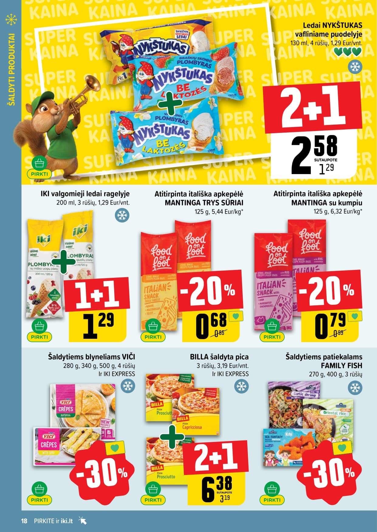 Naujas IKI akcijų ir nuolaidų leidinys Nr. 11 nuo 2026.03.09 iki 2026.03.15 - 18