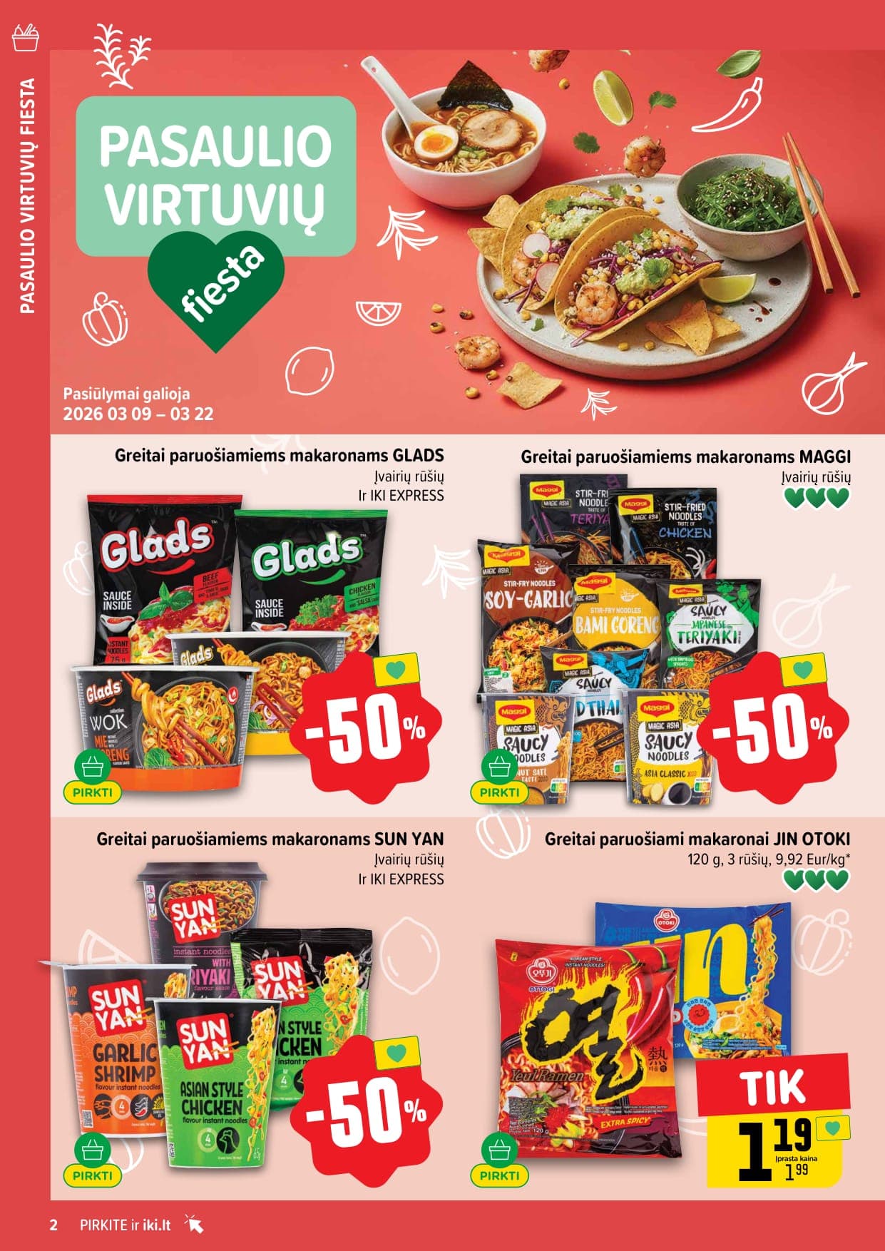 Naujas IKI akcijų ir nuolaidų leidinys Nr. 11 nuo 2026.03.09 iki 2026.03.15 - 2