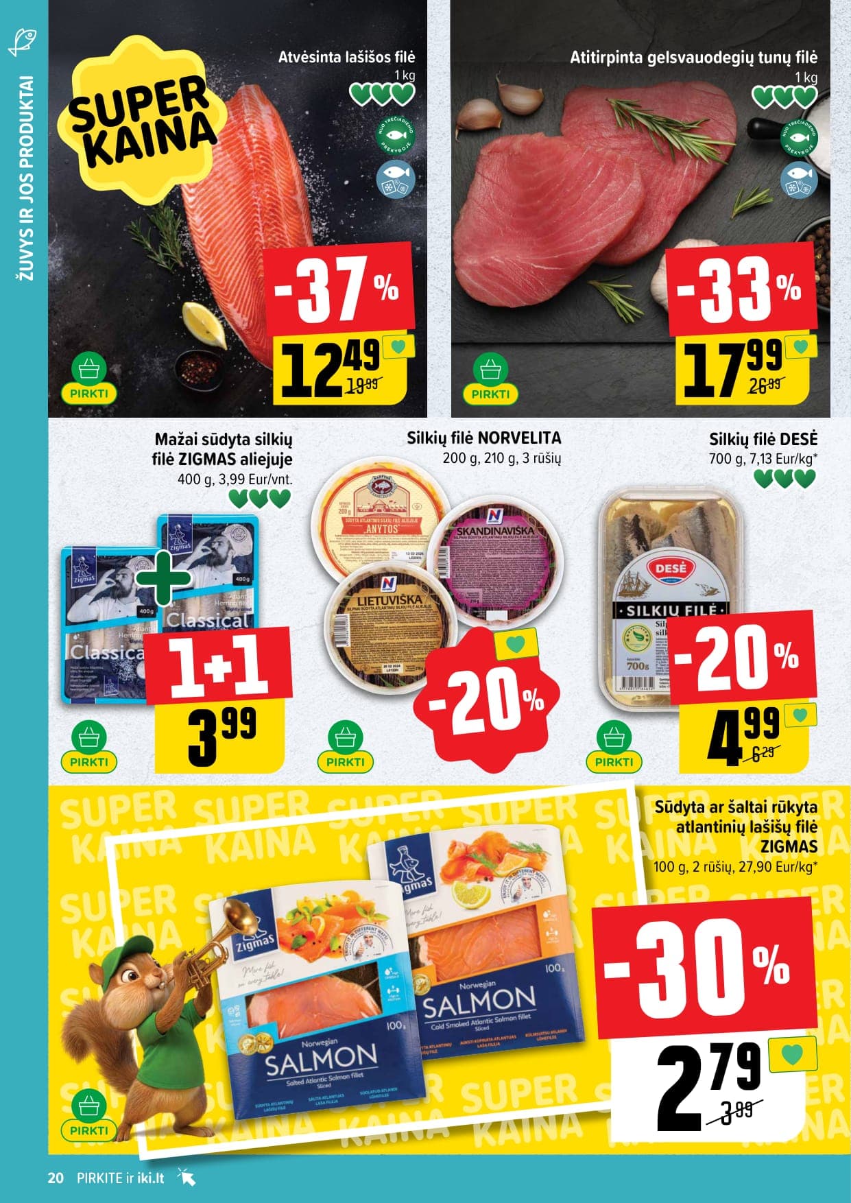 Naujas IKI akcijų ir nuolaidų leidinys Nr. 11 nuo 2026.03.09 iki 2026.03.15 - 20