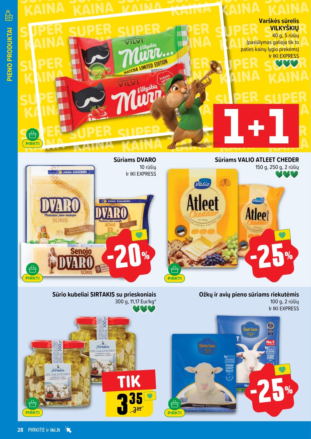 Naujas IKI akcijų ir nuolaidų leidinys Nr. 11 nuo 2026.03.09 iki 2026.03.15 - 28