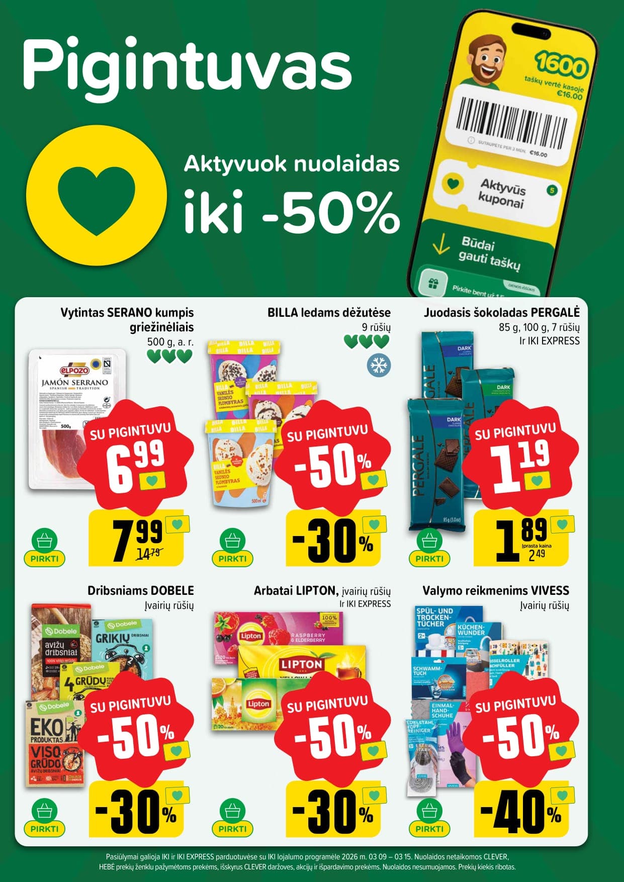 Naujas IKI akcijų ir nuolaidų leidinys Nr. 11 nuo 2026.03.09 iki 2026.03.15 - 37