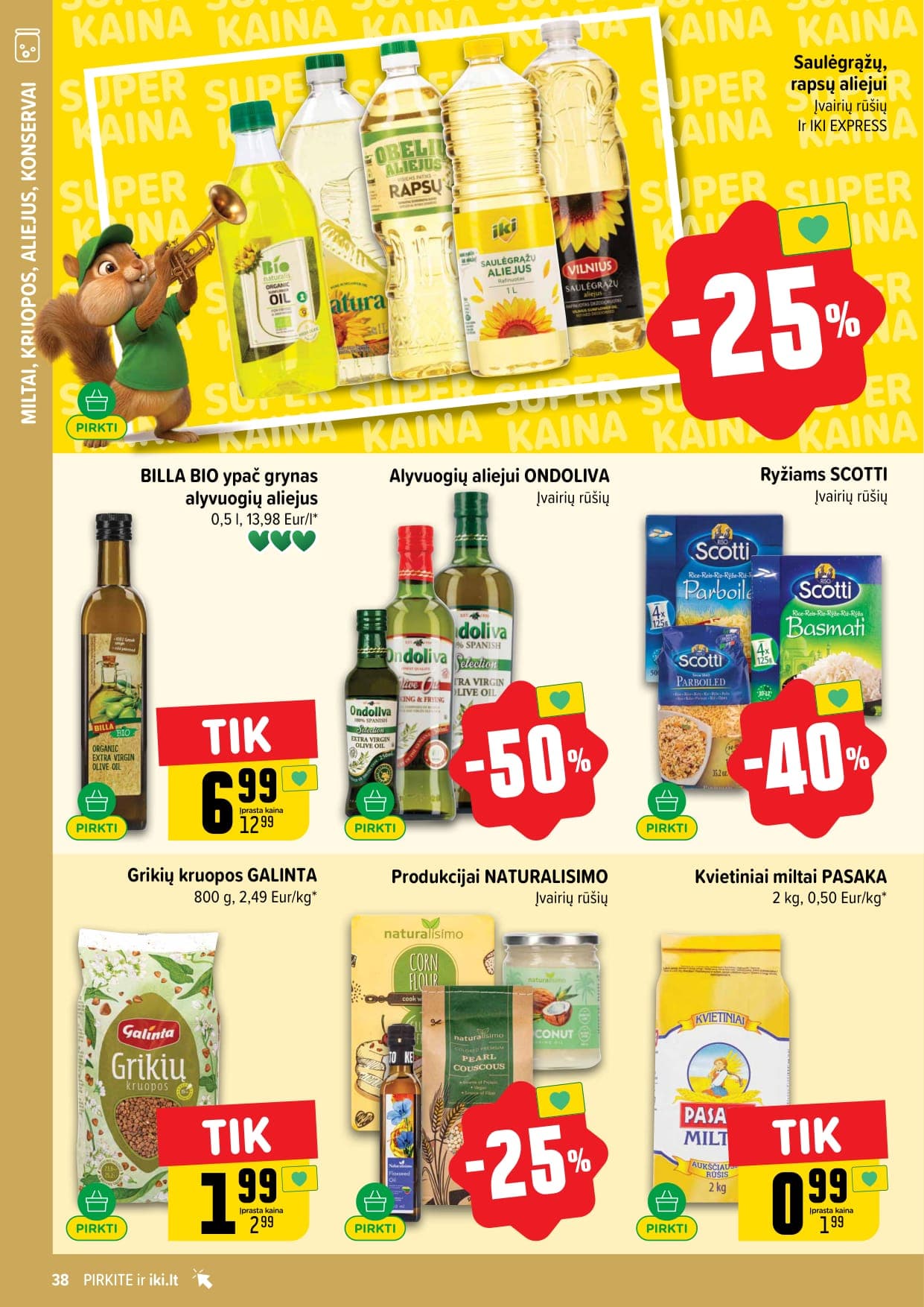 Naujas IKI akcijų ir nuolaidų leidinys Nr. 11 nuo 2026.03.09 iki 2026.03.15 - 38