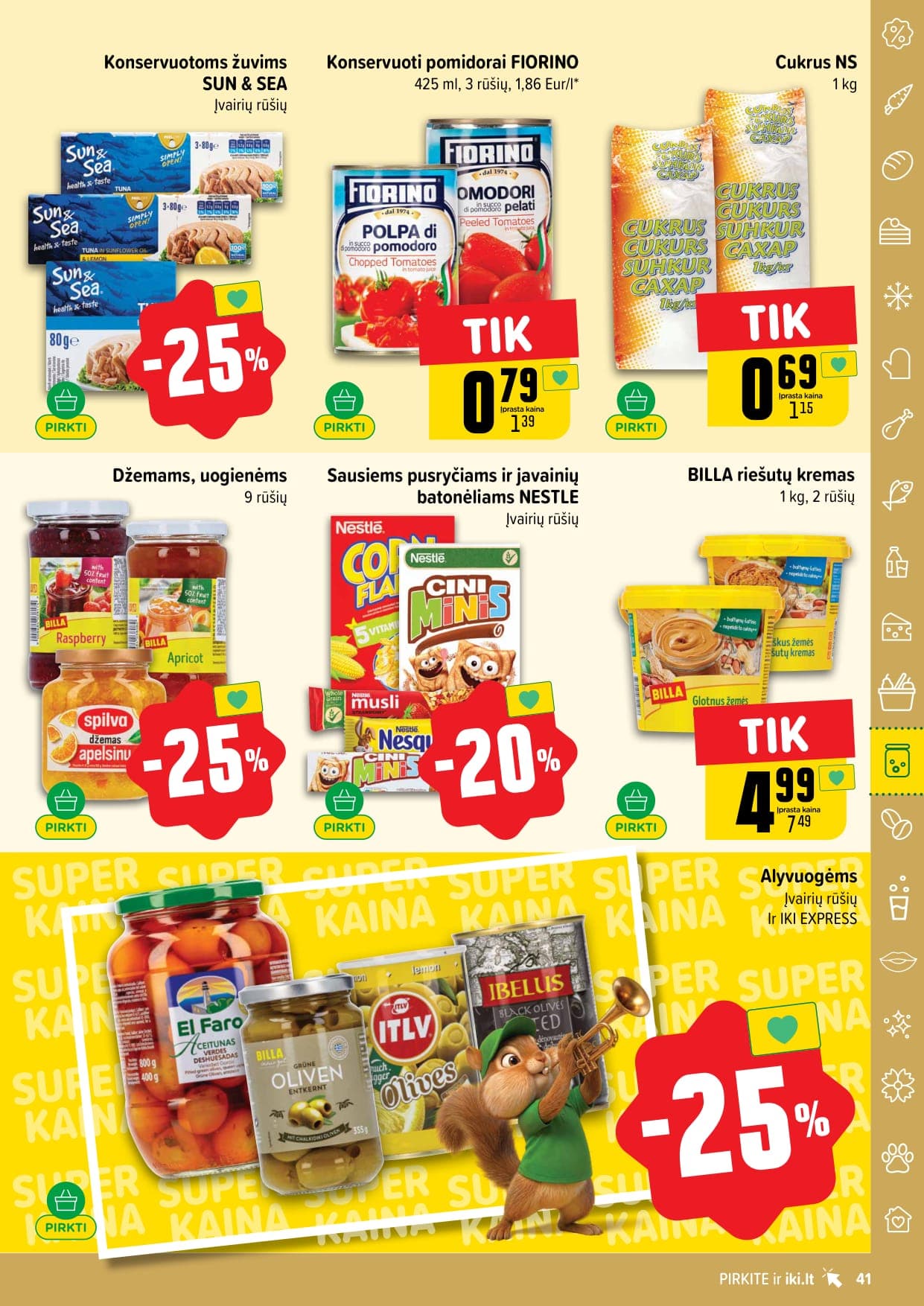 Naujas IKI akcijų ir nuolaidų leidinys Nr. 11 nuo 2026.03.09 iki 2026.03.15 - 41