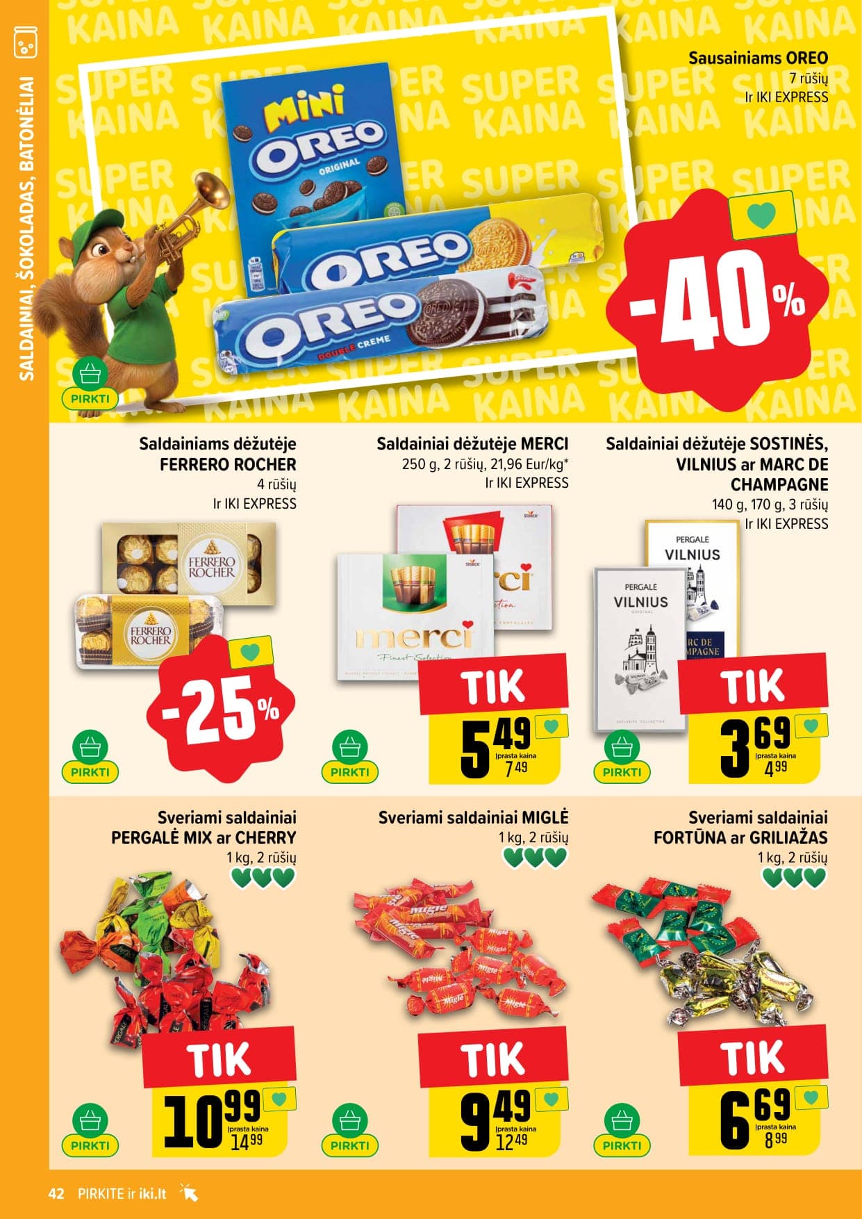 Naujas IKI akcijų ir nuolaidų leidinys Nr. 11 nuo 2026.03.09 iki 2026.03.15 - 42
