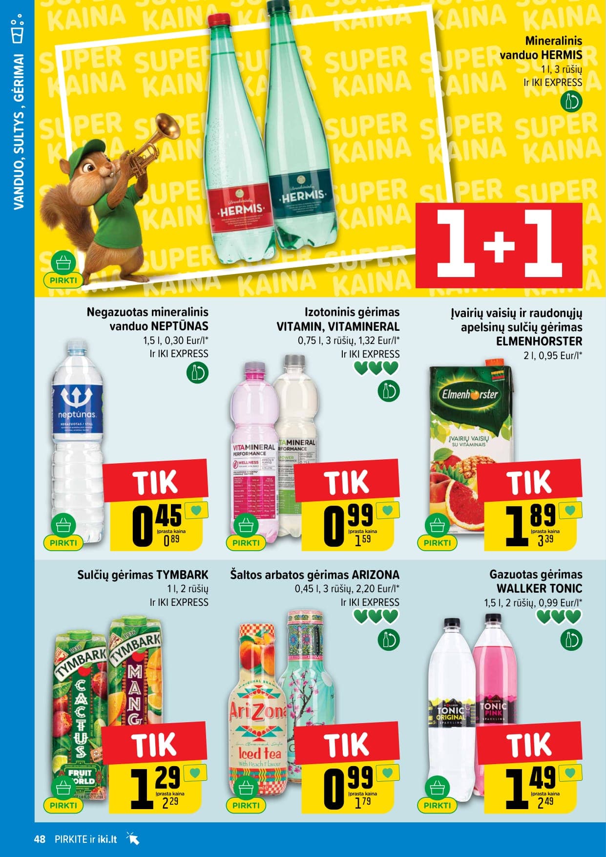 Naujas IKI akcijų ir nuolaidų leidinys Nr. 11 nuo 2026.03.09 iki 2026.03.15 - 48