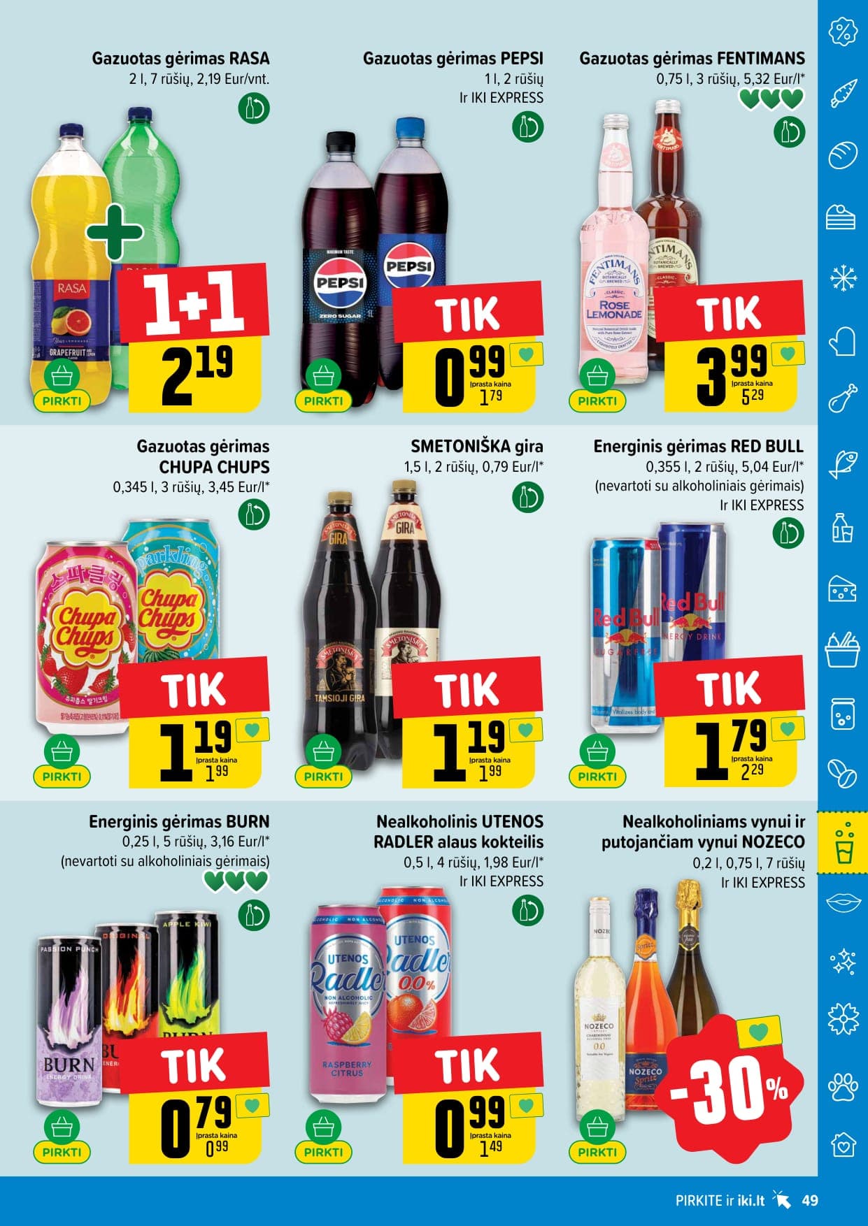 Naujas IKI akcijų ir nuolaidų leidinys Nr. 11 nuo 2026.03.09 iki 2026.03.15 - 49