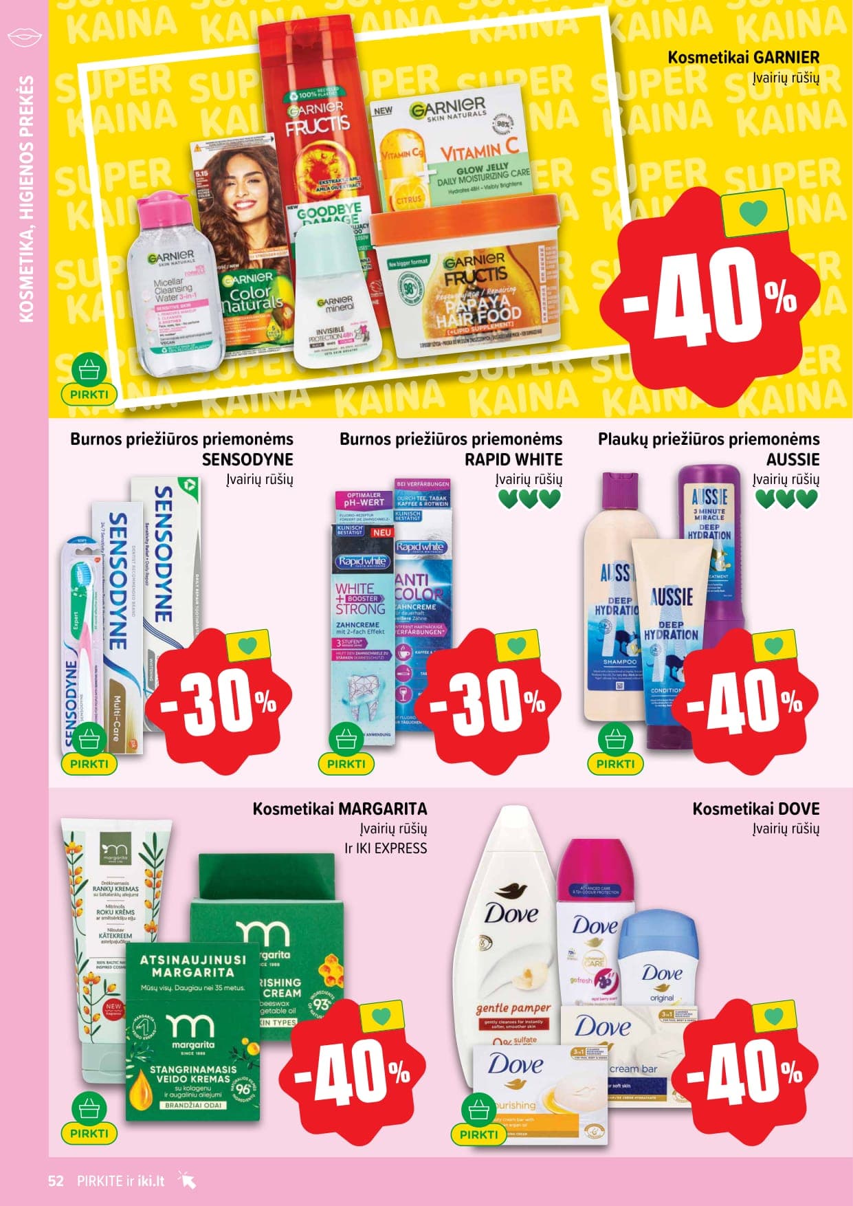 Naujas IKI akcijų ir nuolaidų leidinys Nr. 11 nuo 2026.03.09 iki 2026.03.15 - 52