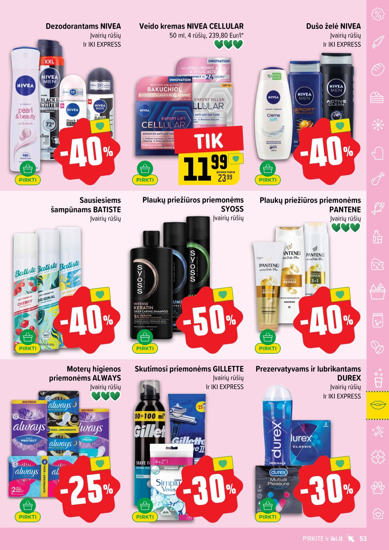 Naujas IKI akcijų ir nuolaidų leidinys Nr. 11 nuo 2026.03.09 iki 2026.03.15 - 53