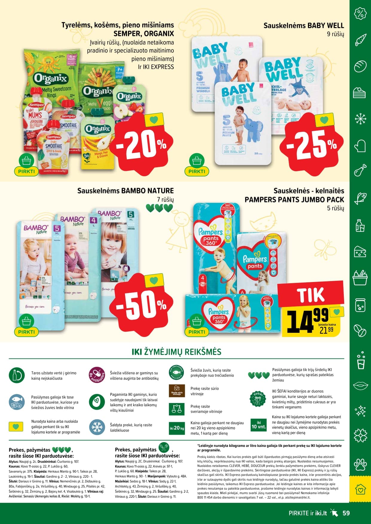 Naujas IKI akcijų ir nuolaidų leidinys Nr. 11 nuo 2026.03.09 iki 2026.03.15 - 59