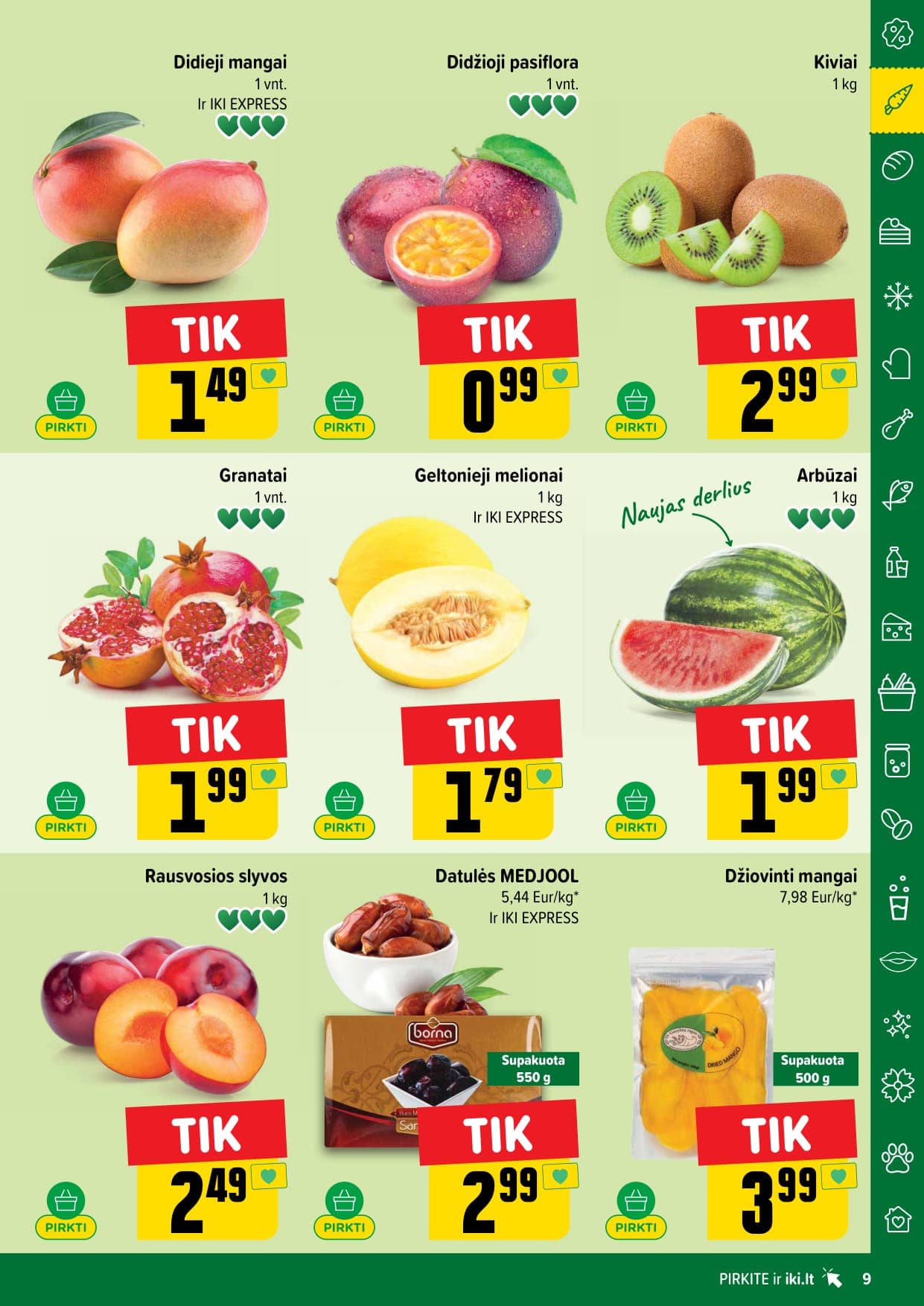 Naujas IKI akcijų ir nuolaidų leidinys Nr. 11 nuo 2026.03.09 iki 2026.03.15 - 9