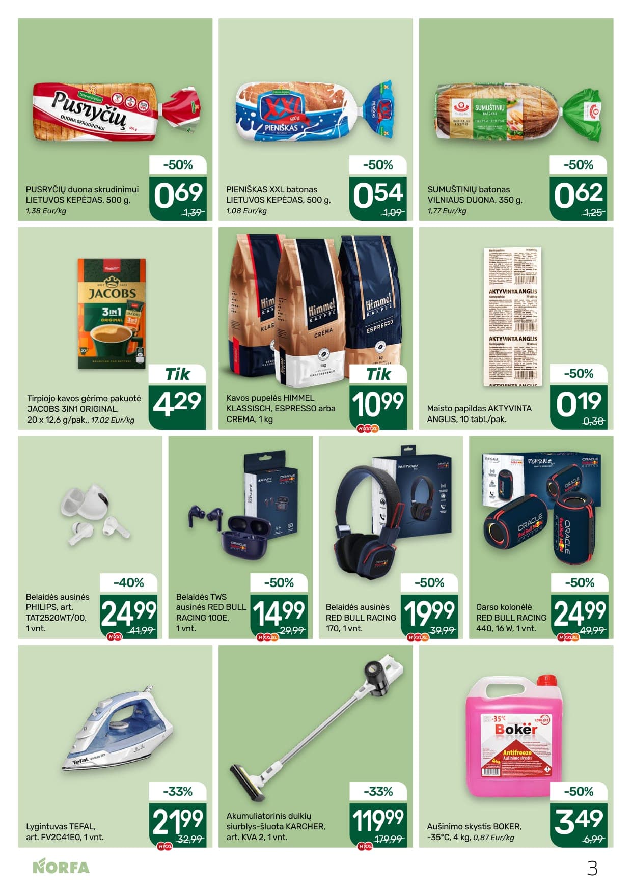 Naujas NORFA akcijų ir nuolaidų leidinys Nr. 5 nuo 2026.03.05 iki 2026.03.18 - 3