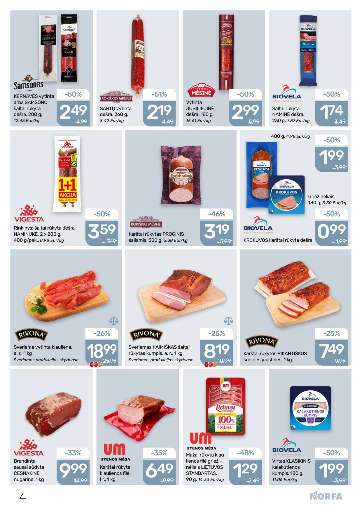 Naujas NORFA akcijų ir nuolaidų leidinys Nr. 5 nuo 2026.03.05 iki 2026.03.18 - 4
