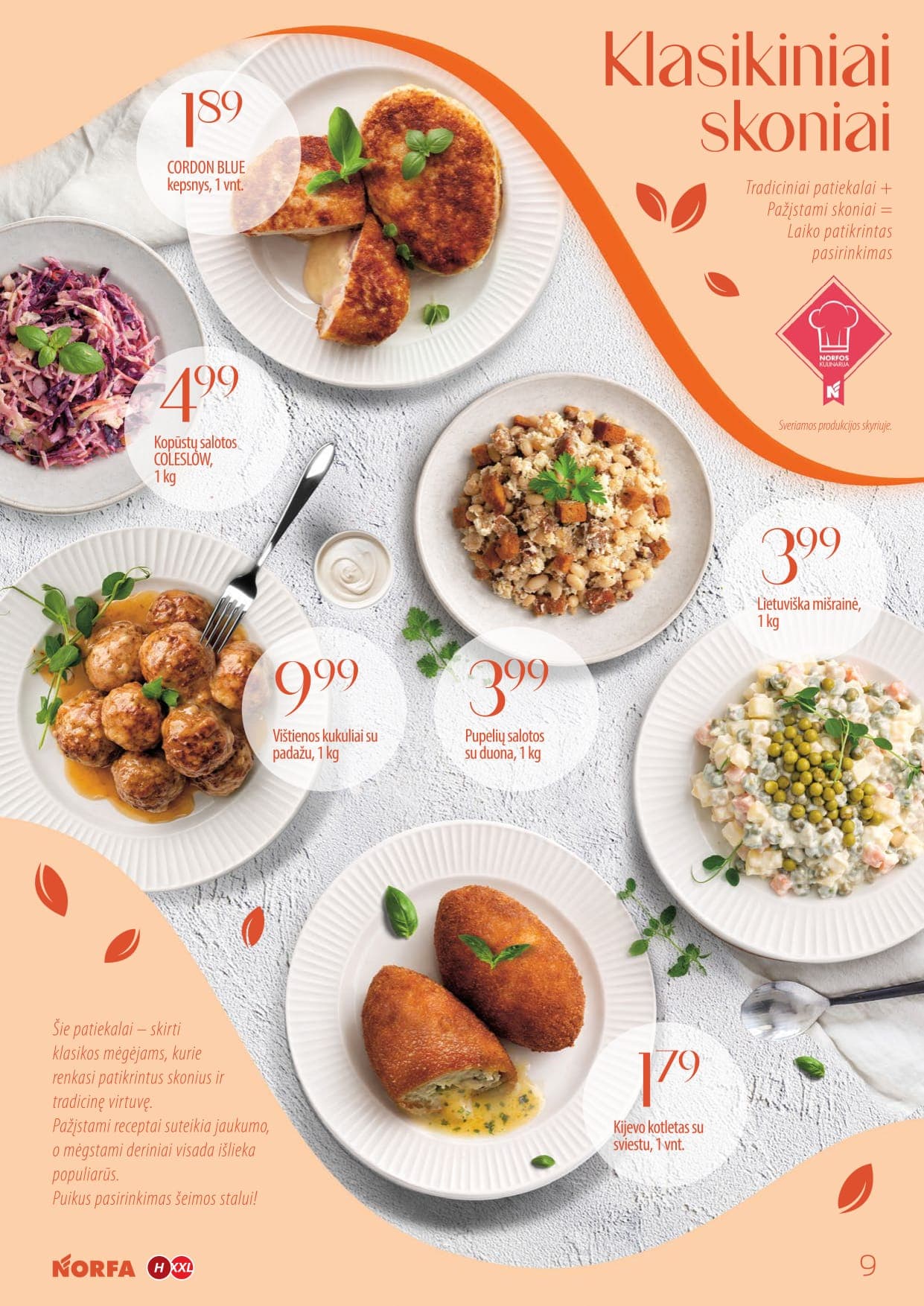 Naujas NORFA akcijų ir nuolaidų leidinys Nr. 5 nuo 2026.03.05 iki 2026.03.18 - 9