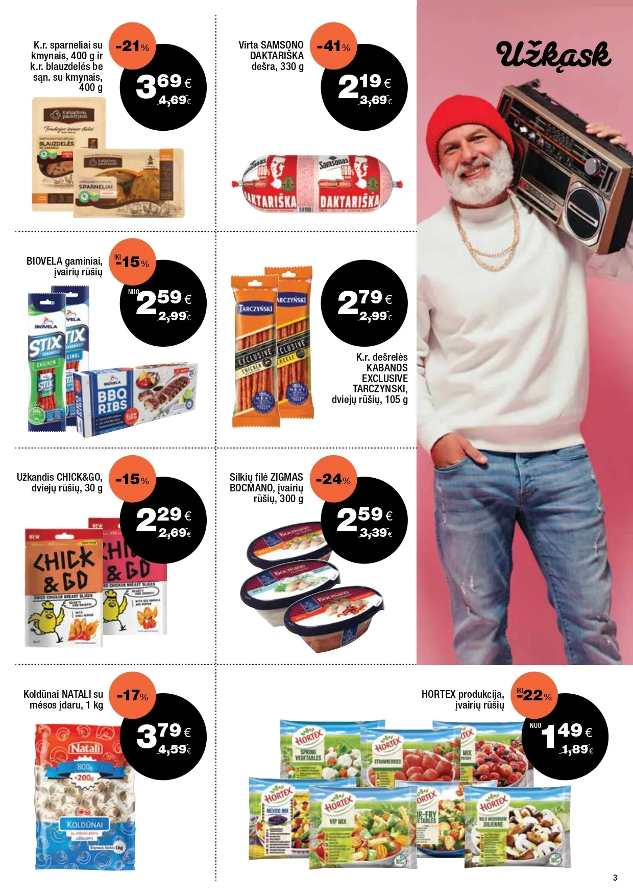 EXPRESS MARKET akcijų ir nuolaidų leidinys nuo 2025.11.16 iki 2025.12.06 - 3