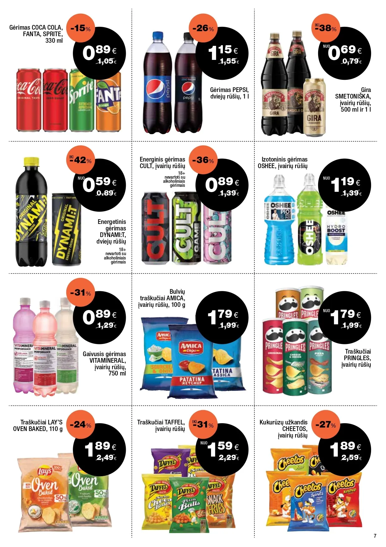 EXPRESS MARKET akcijų ir nuolaidų leidinys nuo 2025.11.16 iki 2025.12.06 - 7