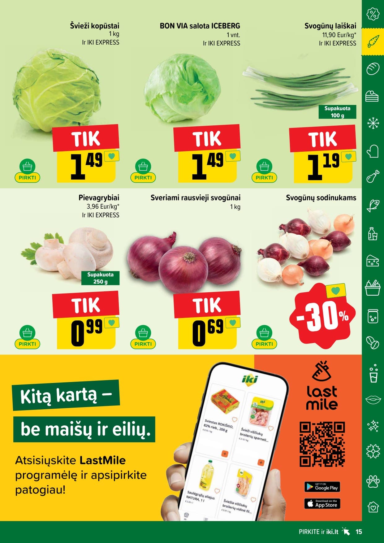 IKI akcijų ir nuolaidų leidinys Nr. 9 nuo 2026.02.23 iki 2026.03.01