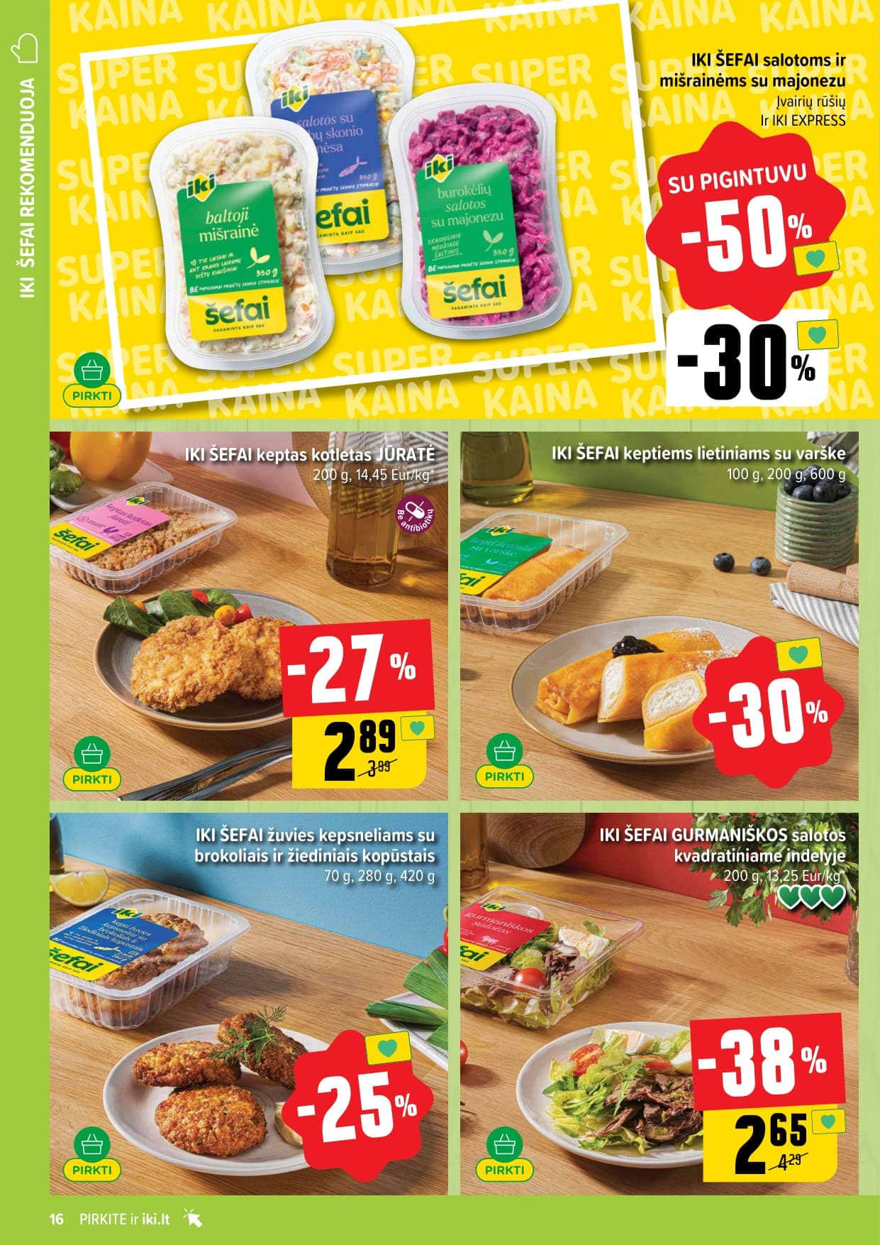 IKI akcijų ir nuolaidų leidinys Nr. 9 nuo 2026.02.23 iki 2026.03.01 - 16