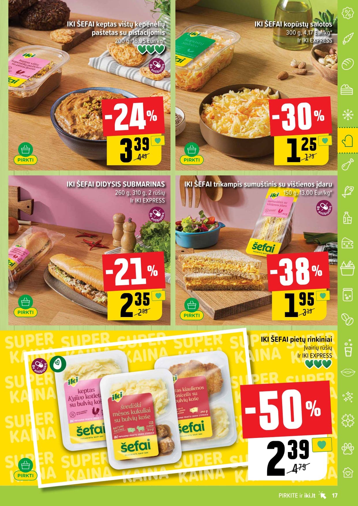 IKI akcijų ir nuolaidų leidinys Nr. 9 nuo 2026.02.23 iki 2026.03.01 - 17