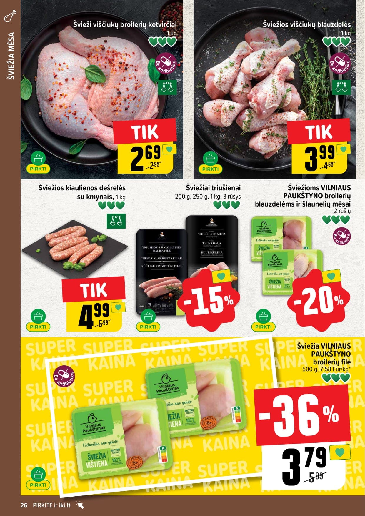 IKI akcijų ir nuolaidų leidinys Nr. 9 nuo 2026.02.23 iki 2026.03.01 - 26