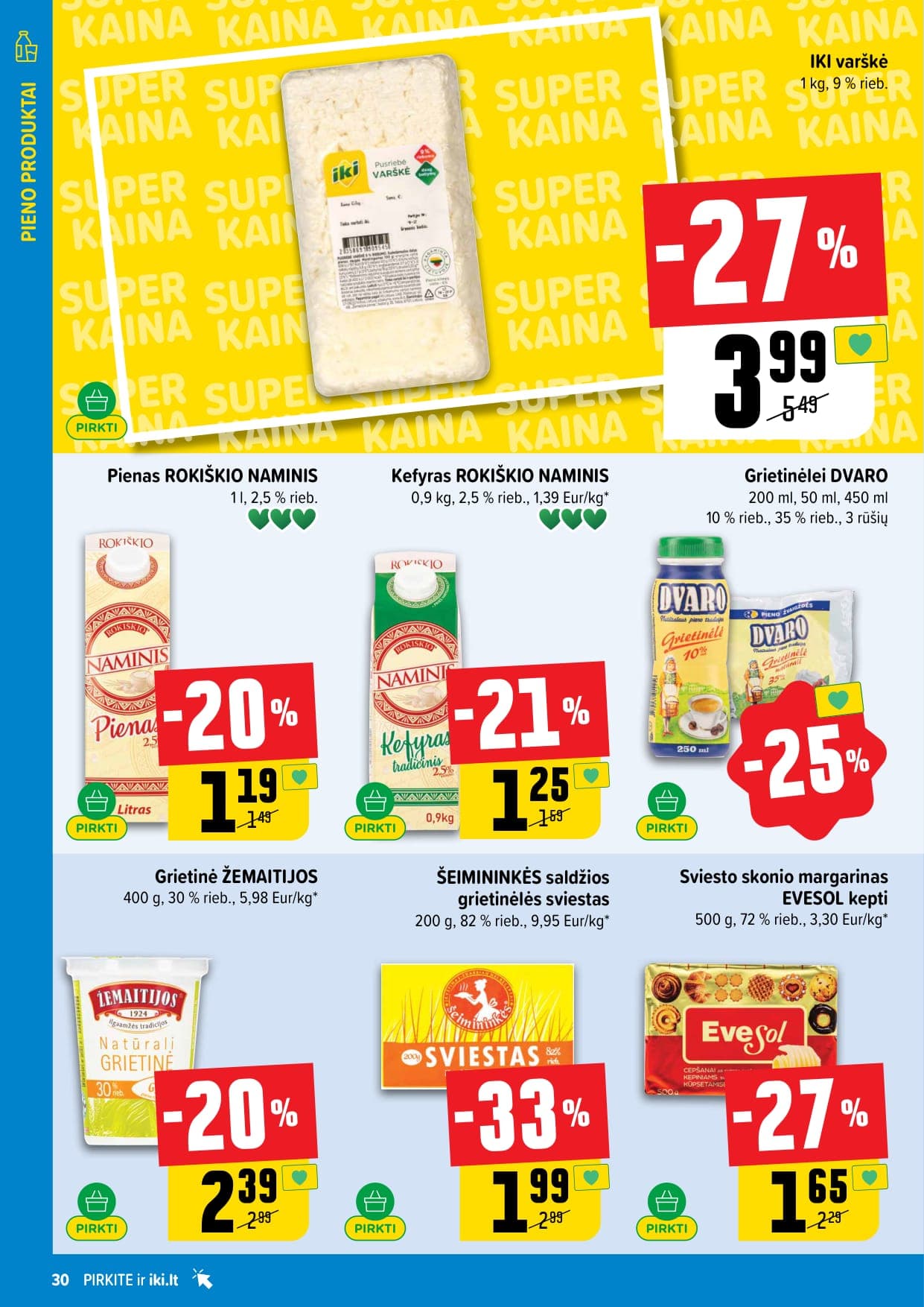 IKI akcijų ir nuolaidų leidinys Nr. 9 nuo 2026.02.23 iki 2026.03.01 - 30