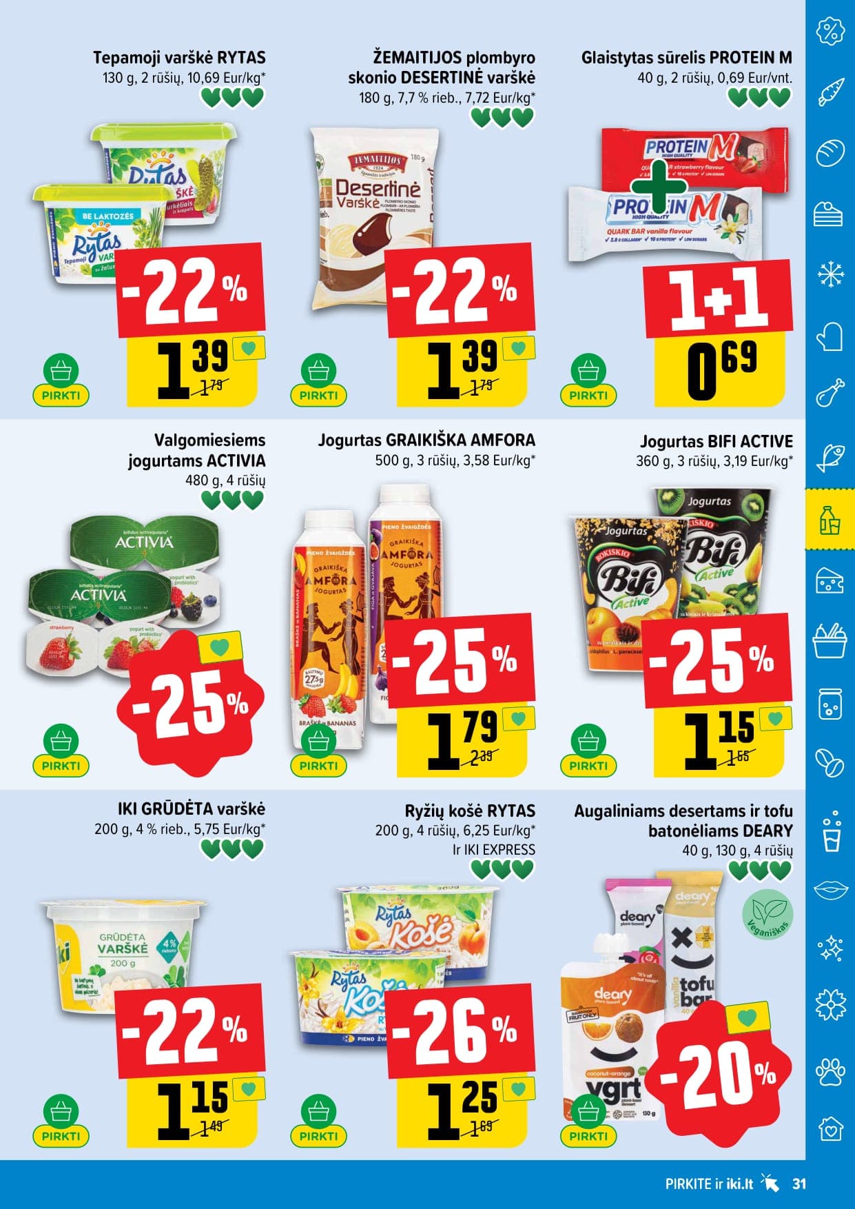 IKI akcijų ir nuolaidų leidinys Nr. 9 nuo 2026.02.23 iki 2026.03.01 - 31