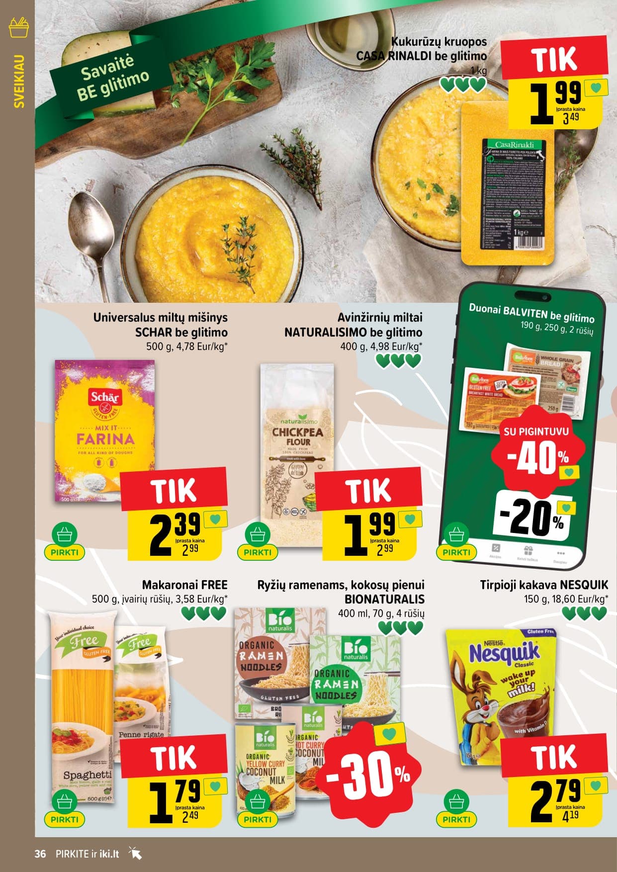 IKI akcijų ir nuolaidų leidinys Nr. 9 nuo 2026.02.23 iki 2026.03.01 - 36