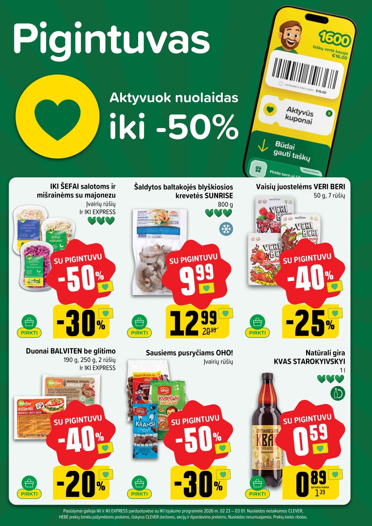 IKI akcijų ir nuolaidų leidinys Nr. 9 nuo 2026.02.23 iki 2026.03.01 - 37