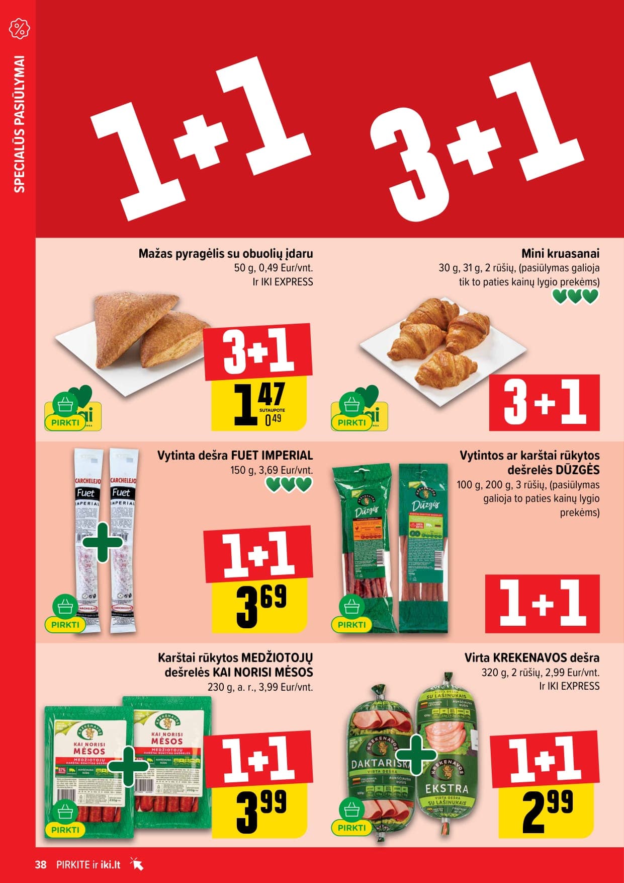 IKI akcijų ir nuolaidų leidinys Nr. 9 nuo 2026.02.23 iki 2026.03.01 - 38