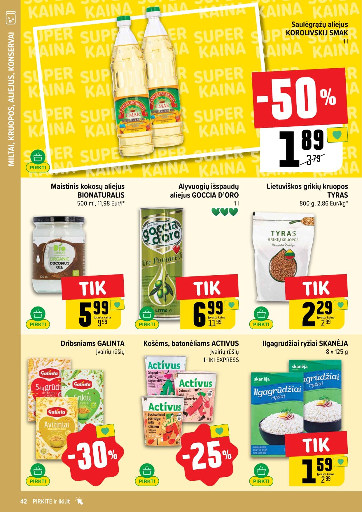IKI akcijų ir nuolaidų leidinys Nr. 9 nuo 2026.02.23 iki 2026.03.01 - 42
