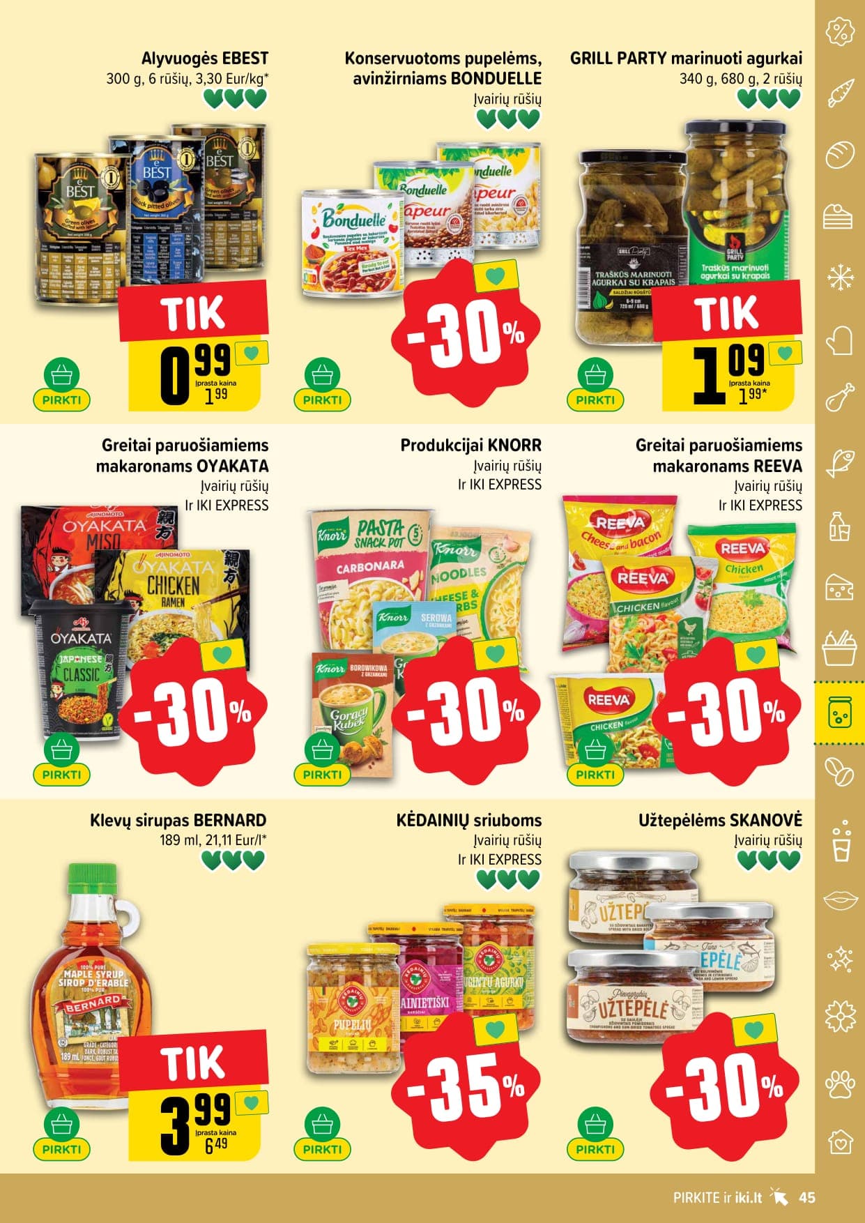 IKI akcijų ir nuolaidų leidinys Nr. 9 nuo 2026.02.23 iki 2026.03.01 - 45