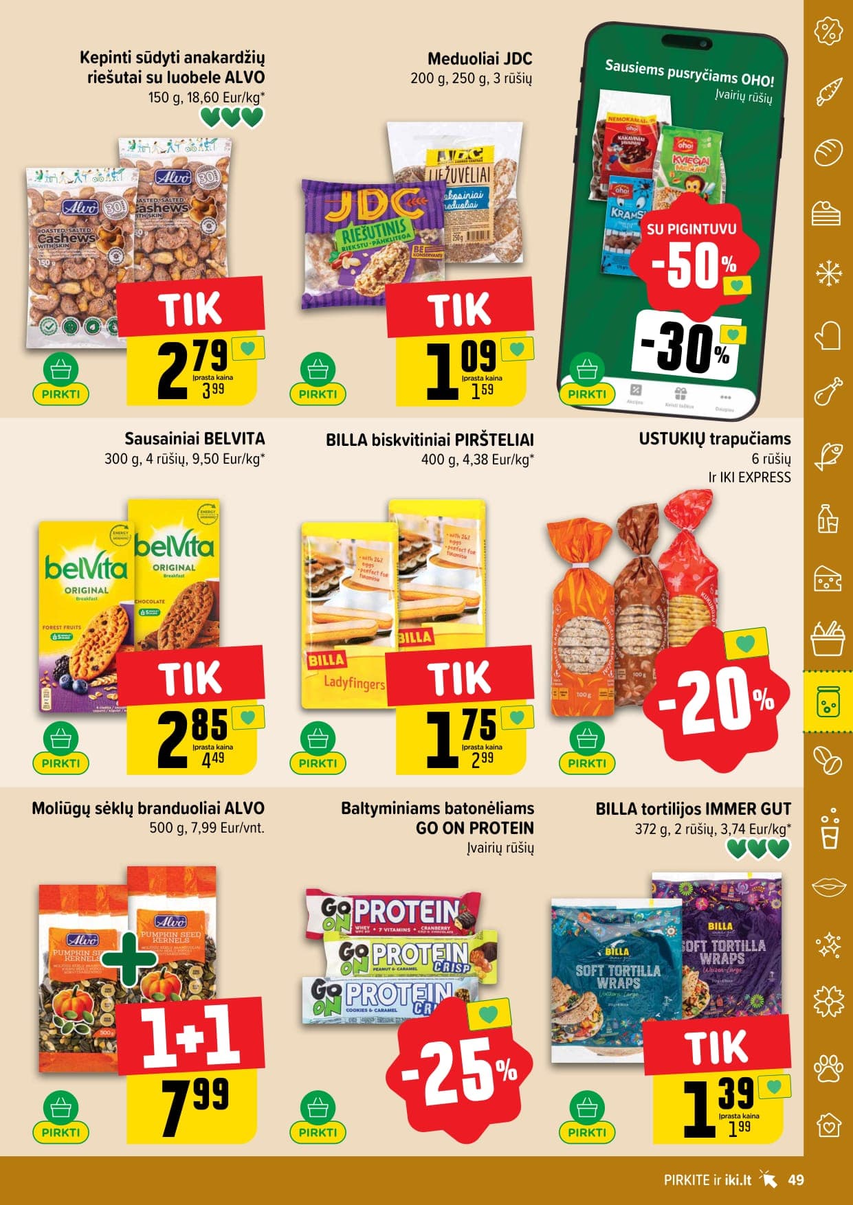 IKI akcijų ir nuolaidų leidinys Nr. 9 nuo 2026.02.23 iki 2026.03.01 - 49