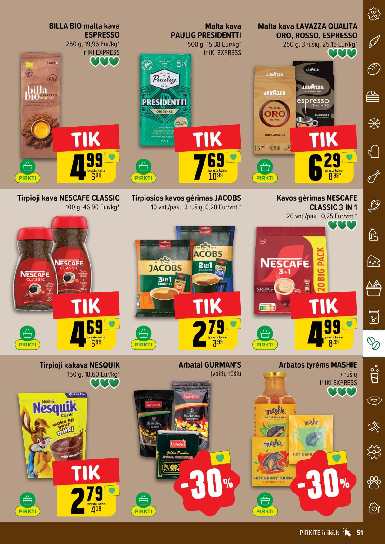 IKI akcijų ir nuolaidų leidinys Nr. 9 nuo 2026.02.23 iki 2026.03.01 - 51