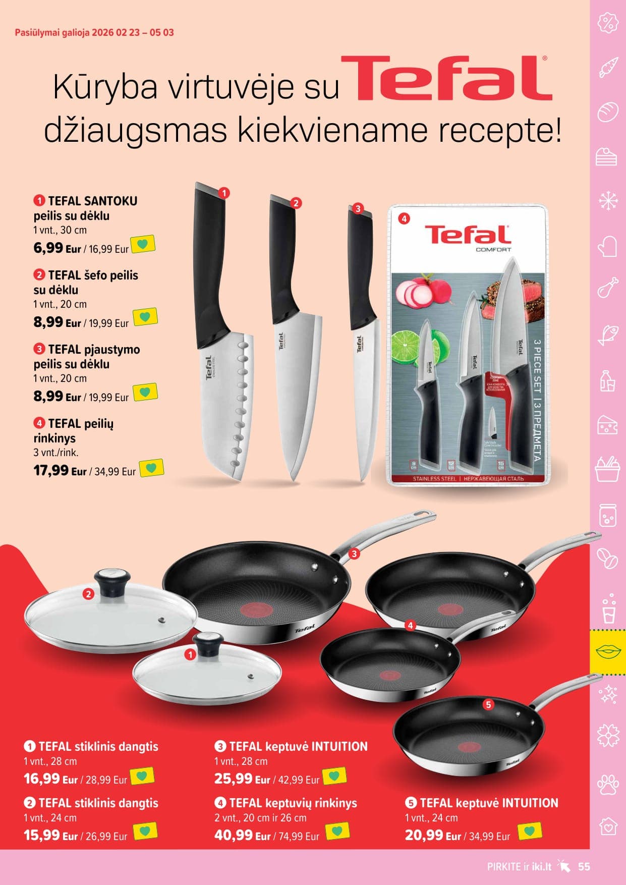 IKI akcijų ir nuolaidų leidinys Nr. 9 nuo 2026.02.23 iki 2026.03.01 - 55