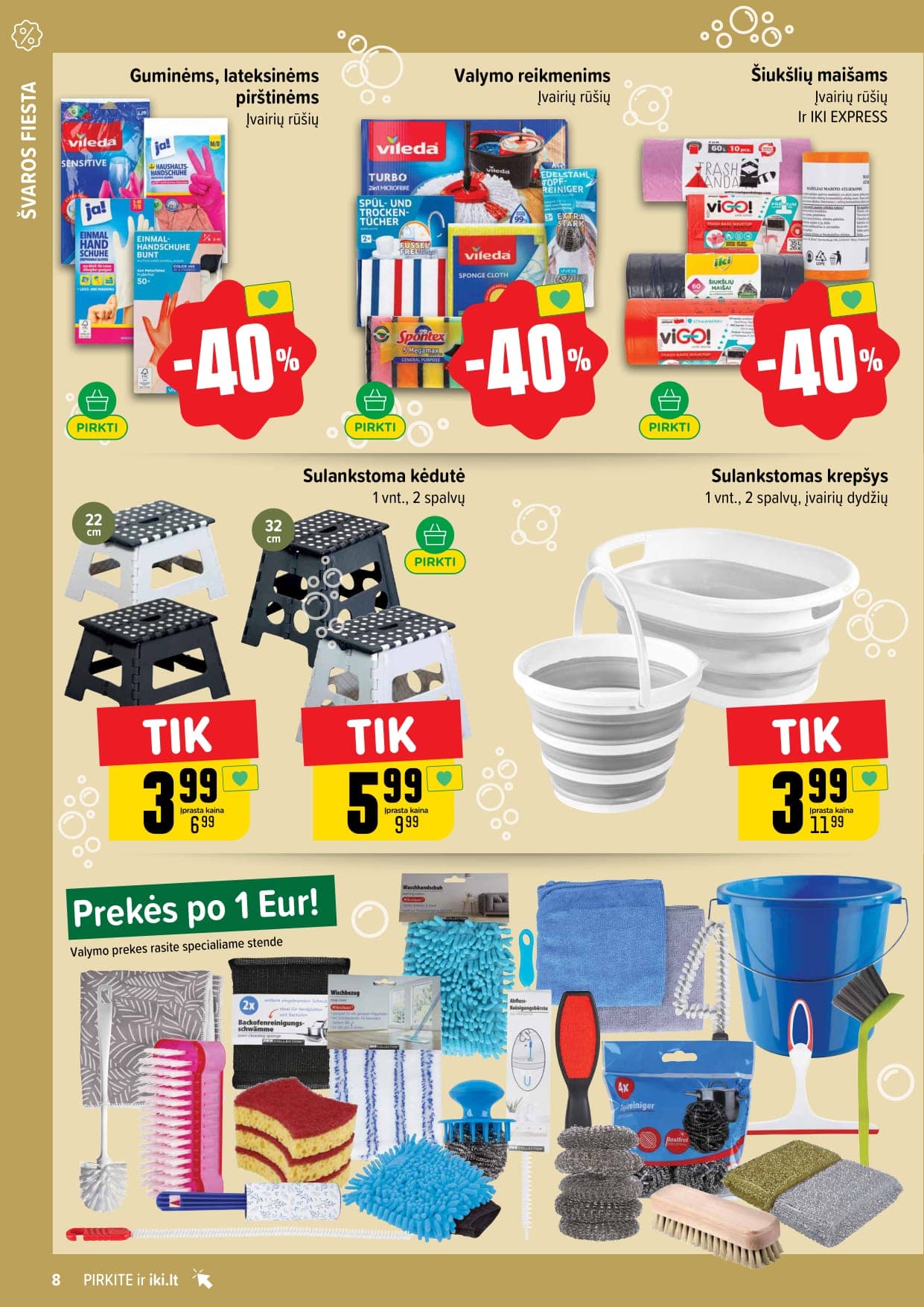 IKI akcijų ir nuolaidų leidinys Nr. 9 nuo 2026.02.23 iki 2026.03.01 - 8