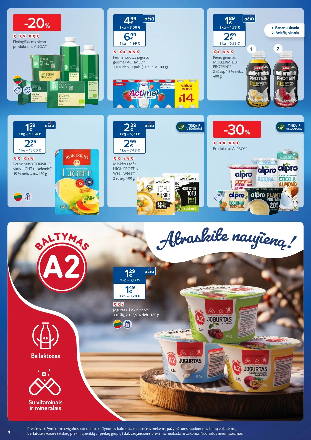 MAXIMA akcijų ir nuolaidų leidinys Nr. 4 nuo 2026.01.20 iki 2026.01.26 - 4