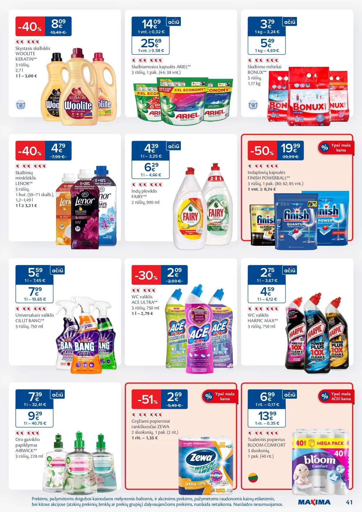 MAXIMA akcijų ir nuolaidų leidinys Nr. 4 nuo 2026.01.20 iki 2026.01.26 - 41