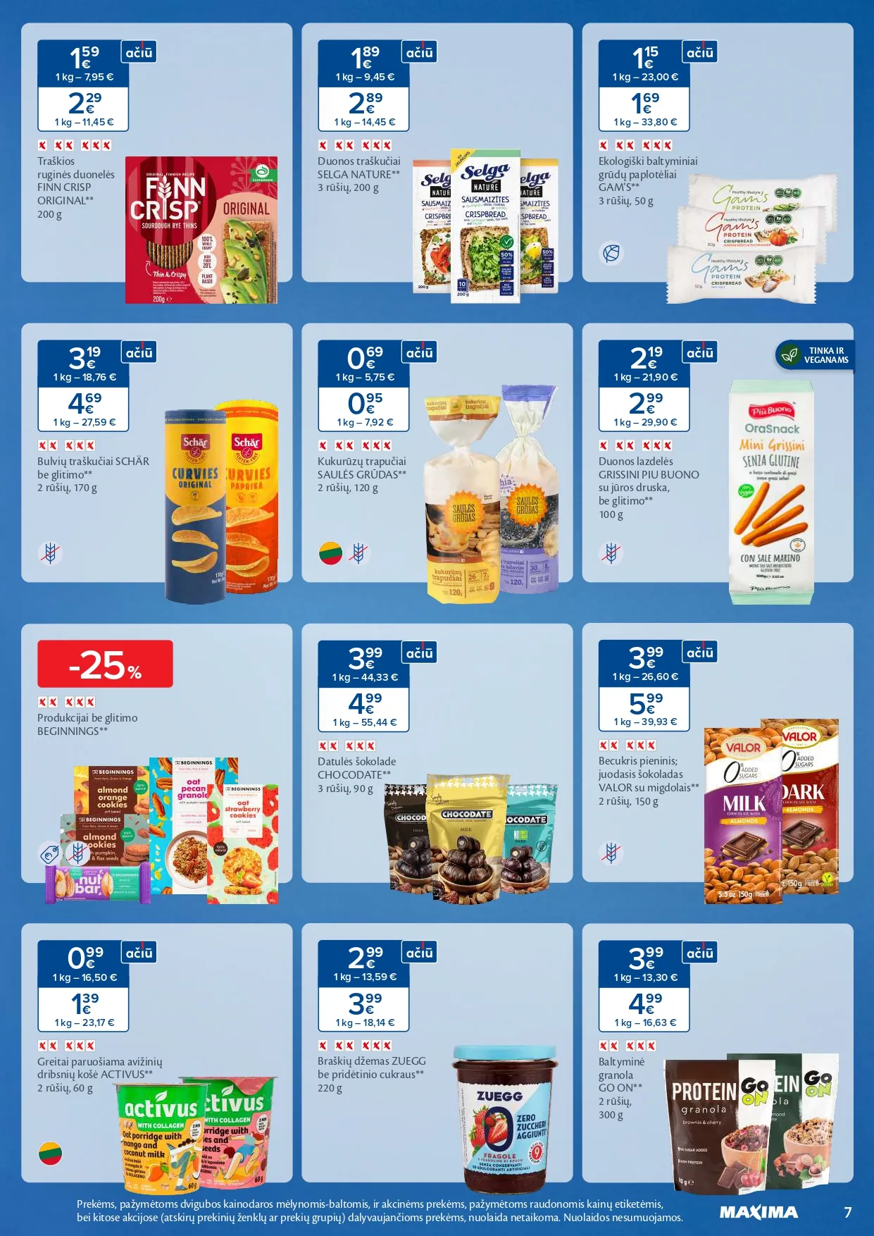 MAXIMA akcijų ir nuolaidų leidinys Nr. 4 nuo 2026.01.20 iki 2026.01.26 - 7