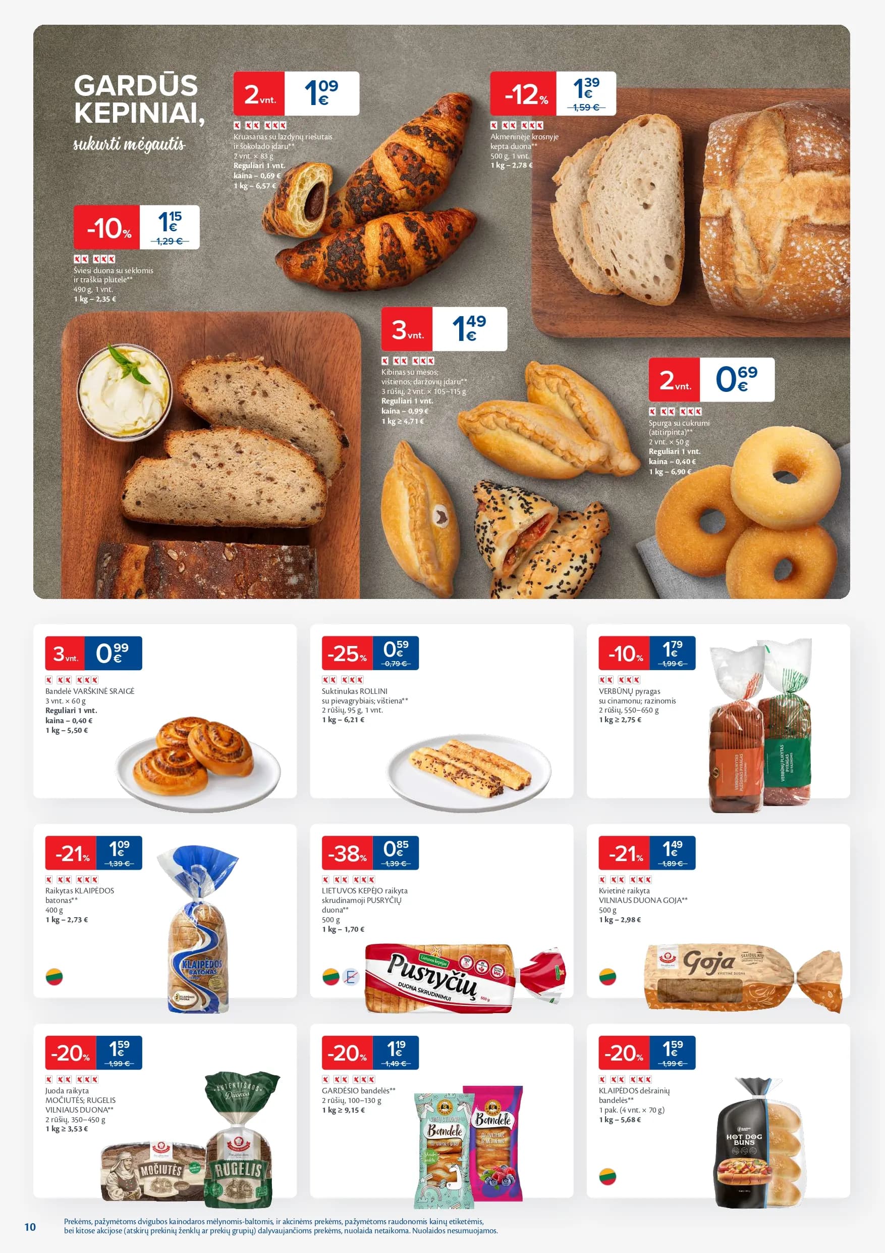 MAXIMA akcijų ir nuolaidų leidinys Nr.49 nuo 2025.12.02 iki 2025.12.08 - 10