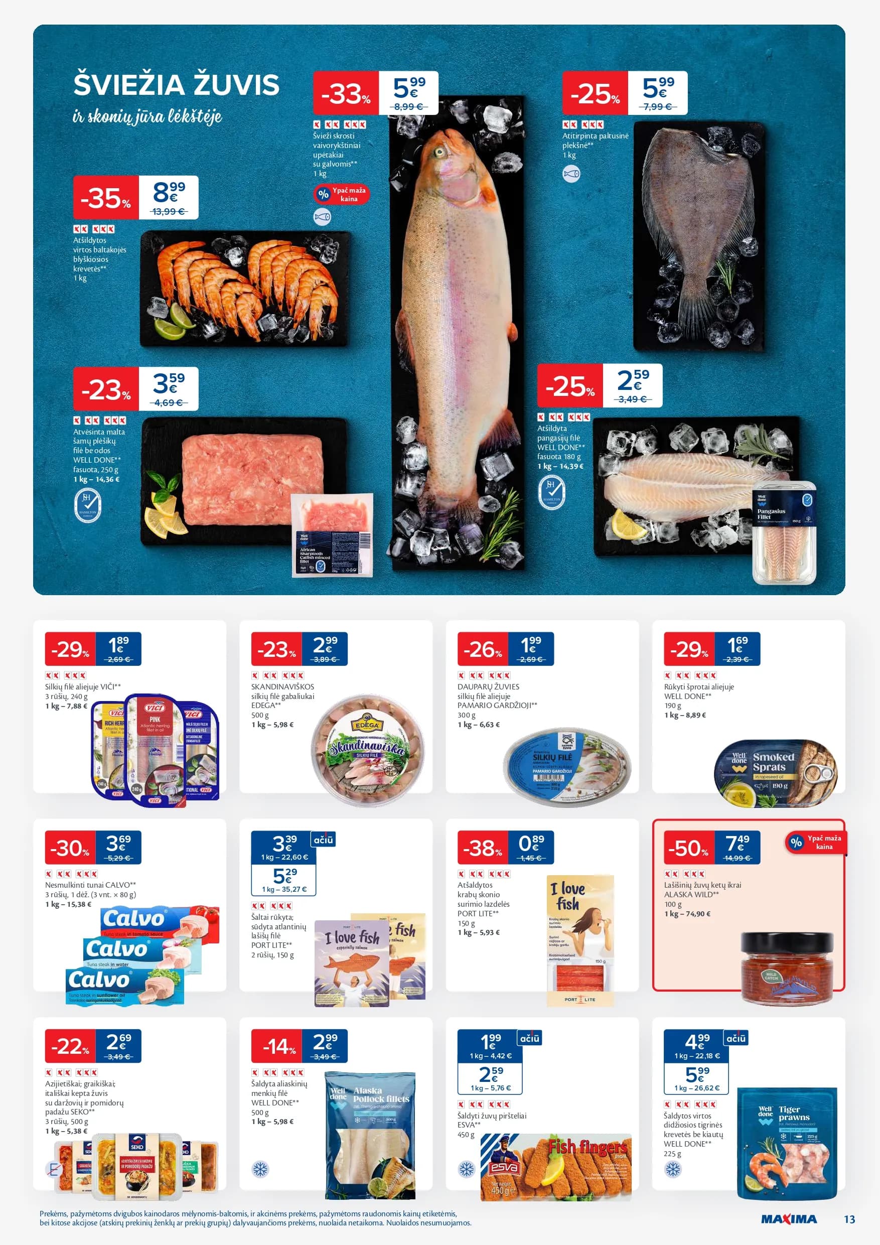 MAXIMA akcijų ir nuolaidų leidinys Nr.49 nuo 2025.12.02 iki 2025.12.08 - 13