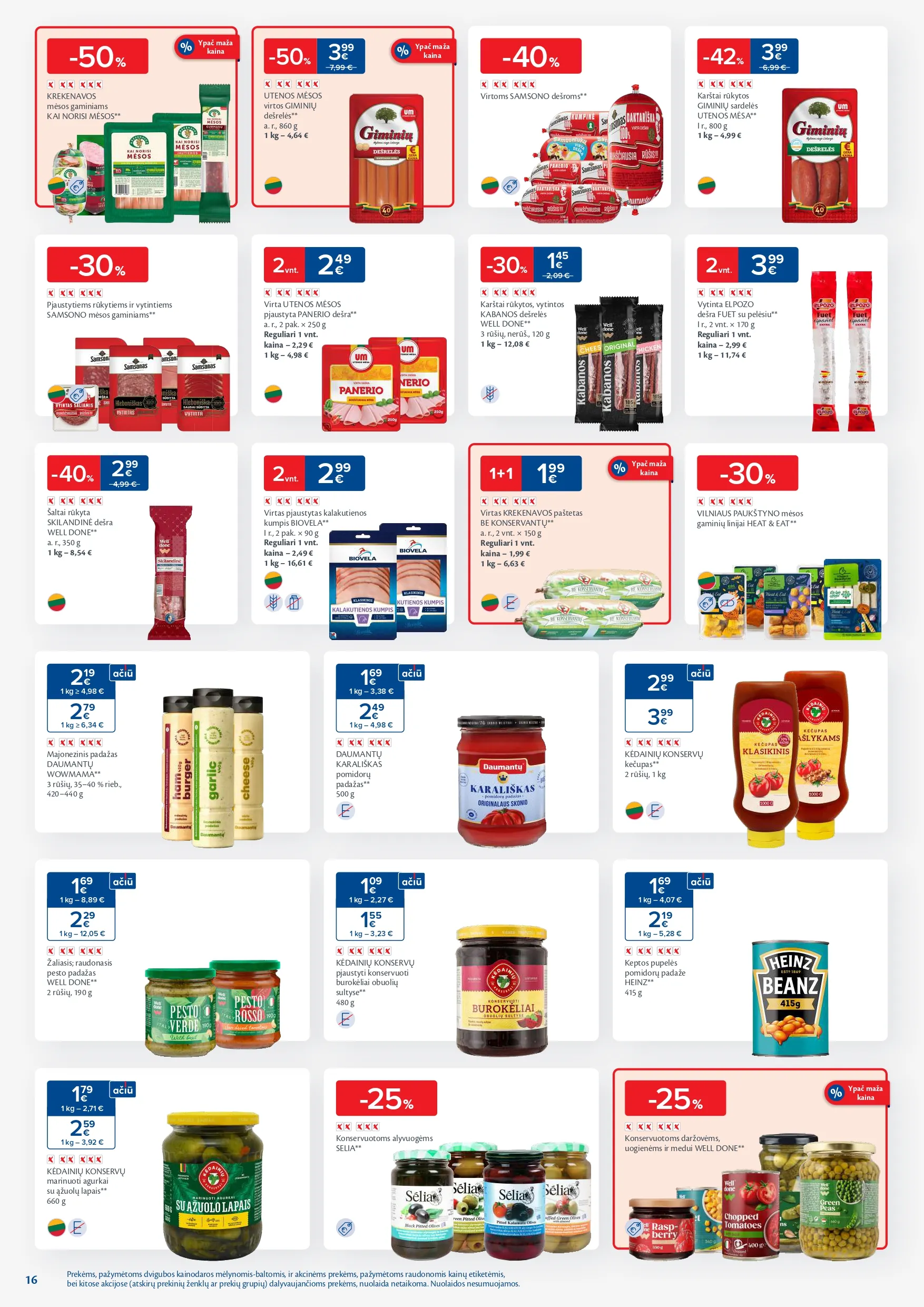 MAXIMA akcijų ir nuolaidų leidinys Nr.49 nuo 2025.12.02 iki 2025.12.08 - 16