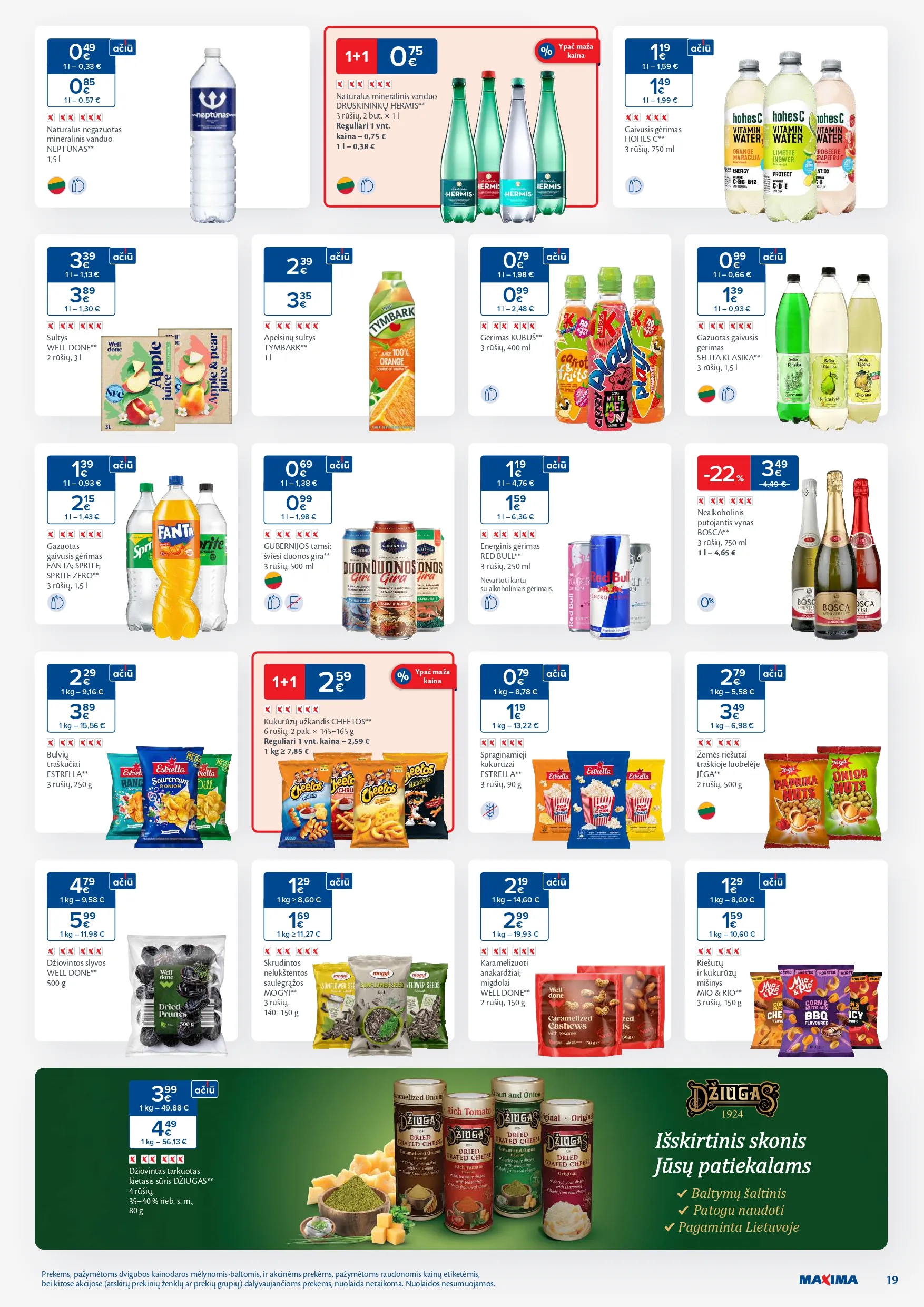 MAXIMA akcijų ir nuolaidų leidinys Nr.49 nuo 2025.12.02 iki 2025.12.08 - 19